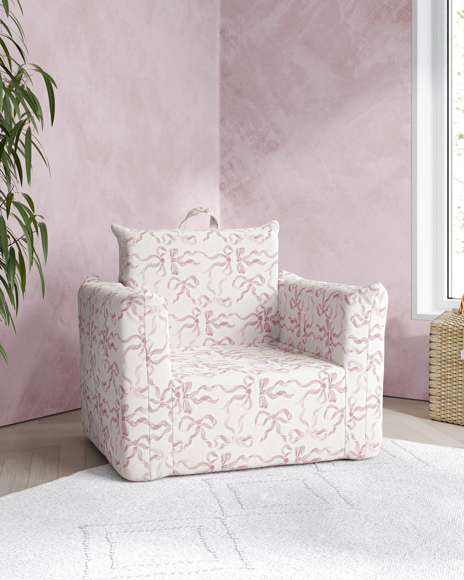 The Hug Mini Chair in Twill - Image 44