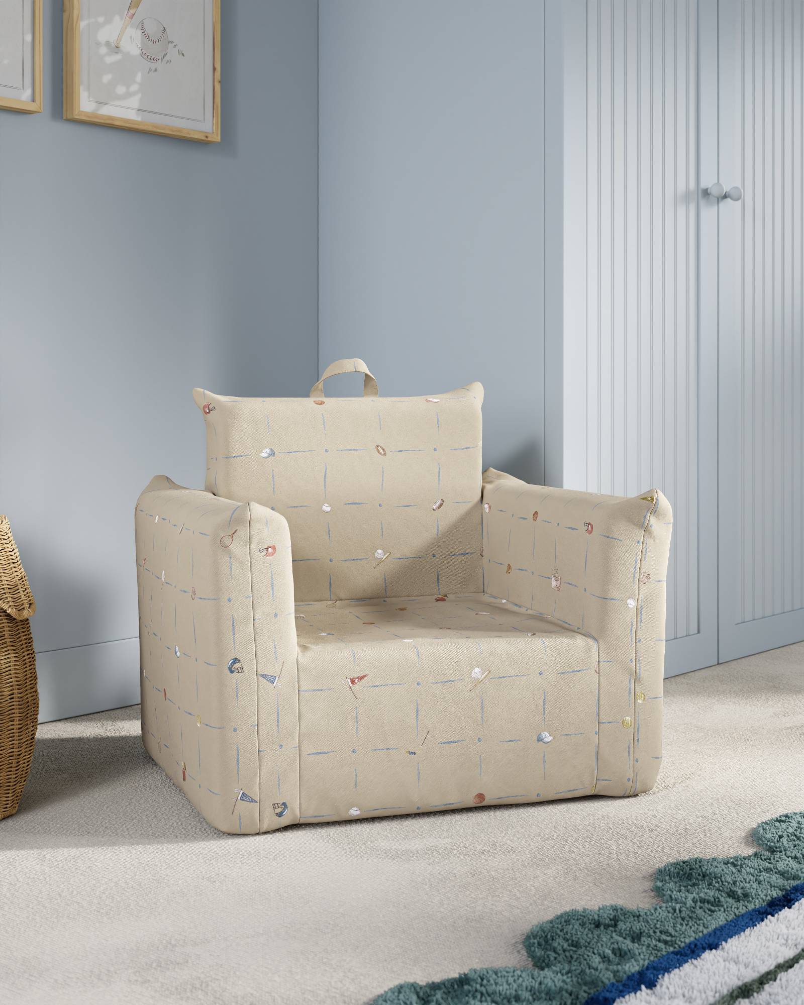 The Hug Mini Chair in Twill - Image 52