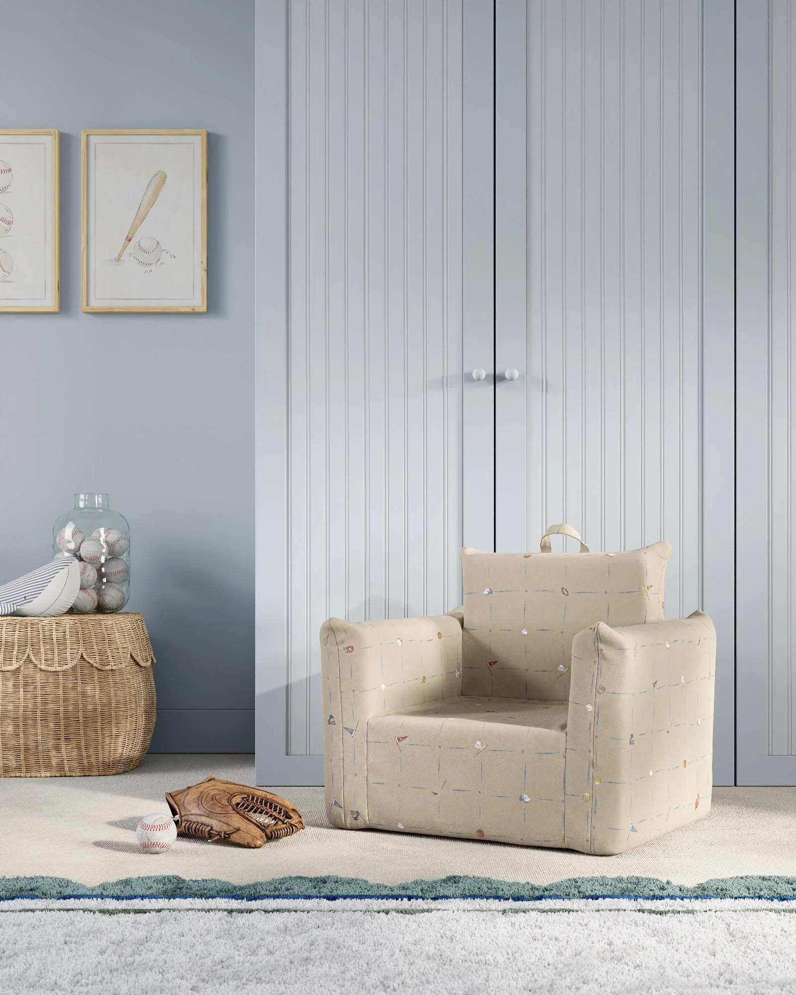 The Hug Mini Chair in Twill - Image 53