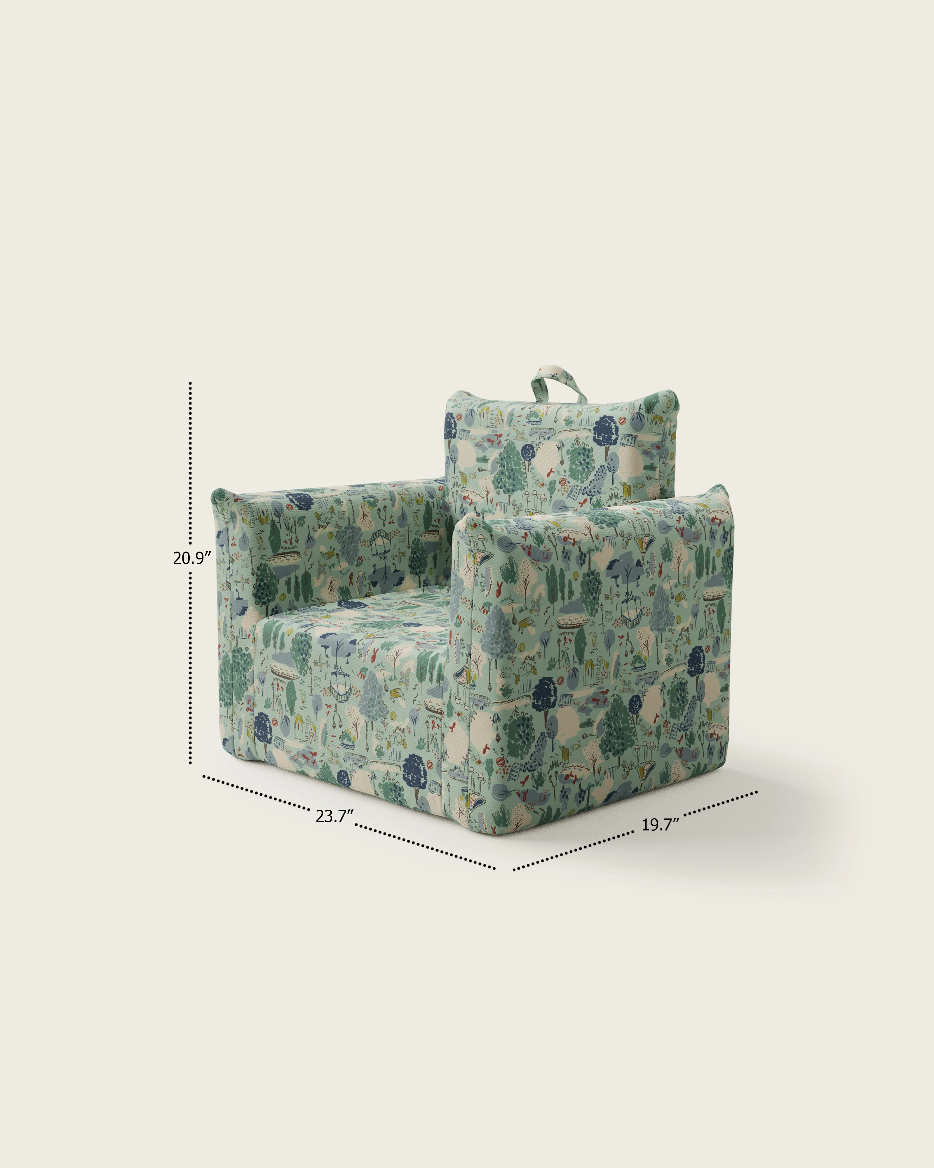 The Hug Mini Chair in Twill - Image 60