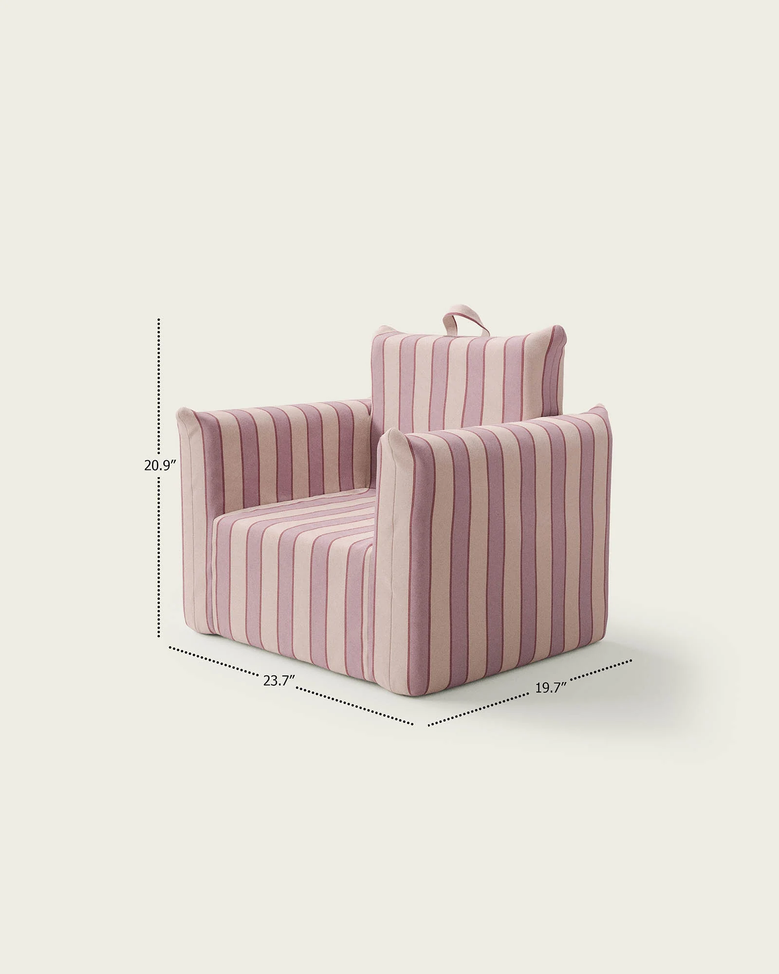 The Hug Mini Chair in Twill - Image 64