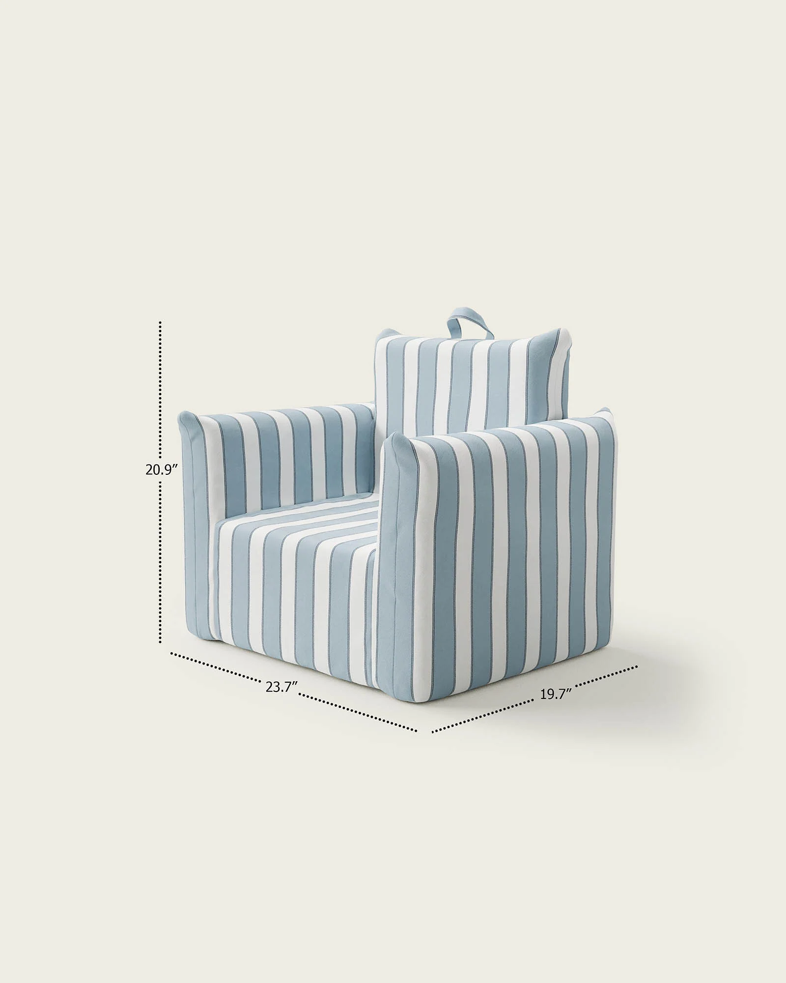 The Hug Mini Chair in Twill - Image 68