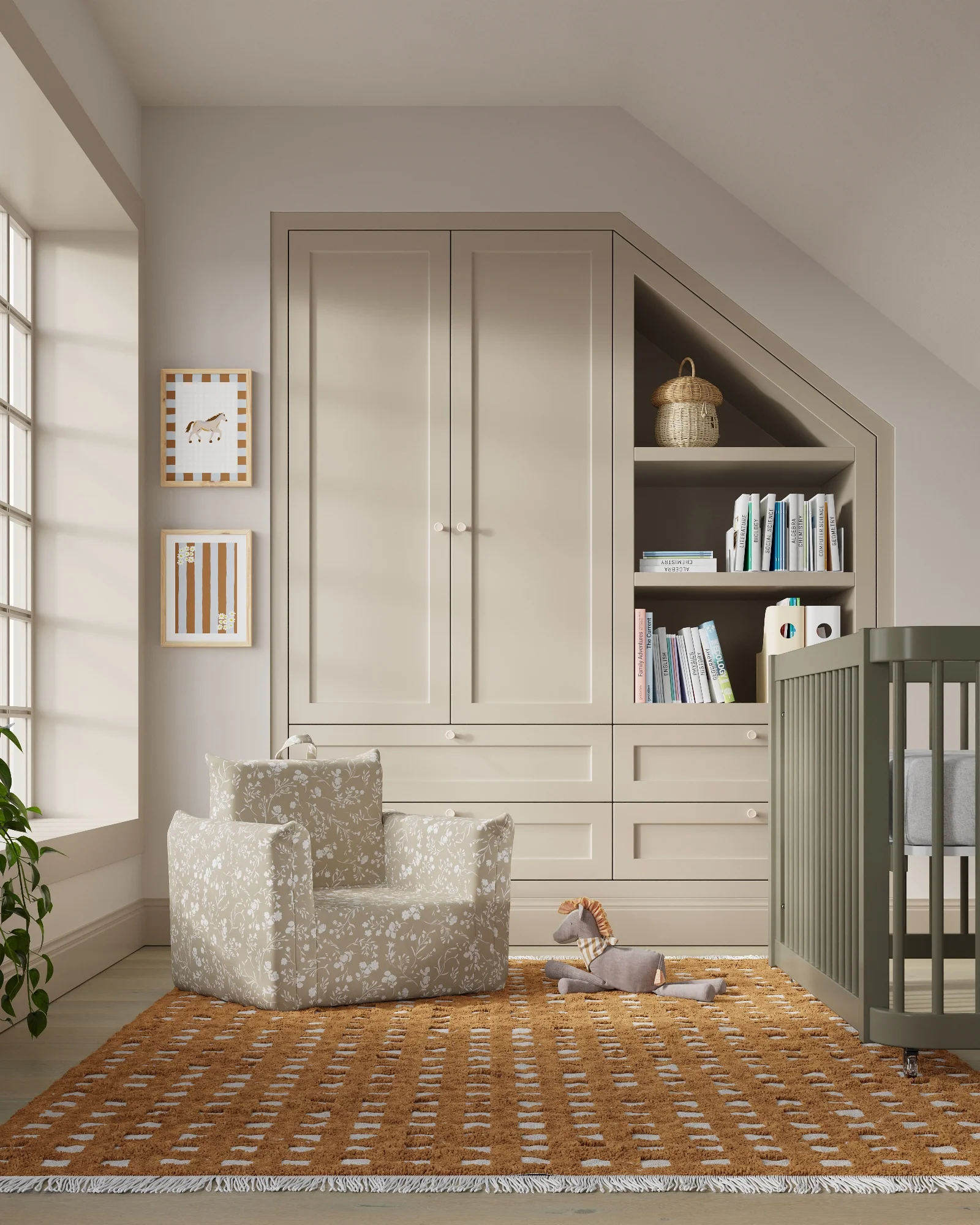 The Hug Mini Chair in Twill - Image 79