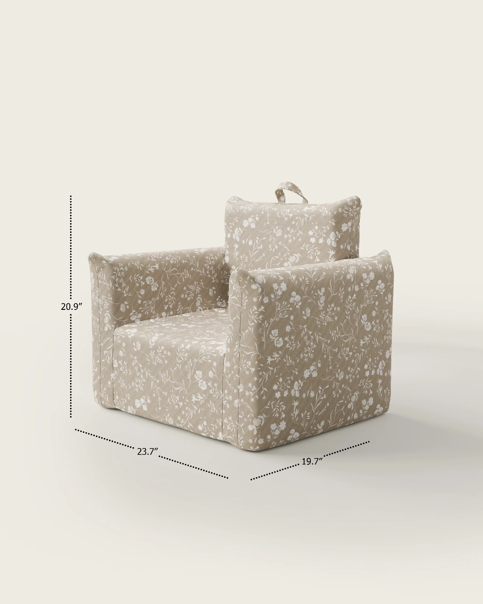 The Hug Mini Chair in Twill - Image 80