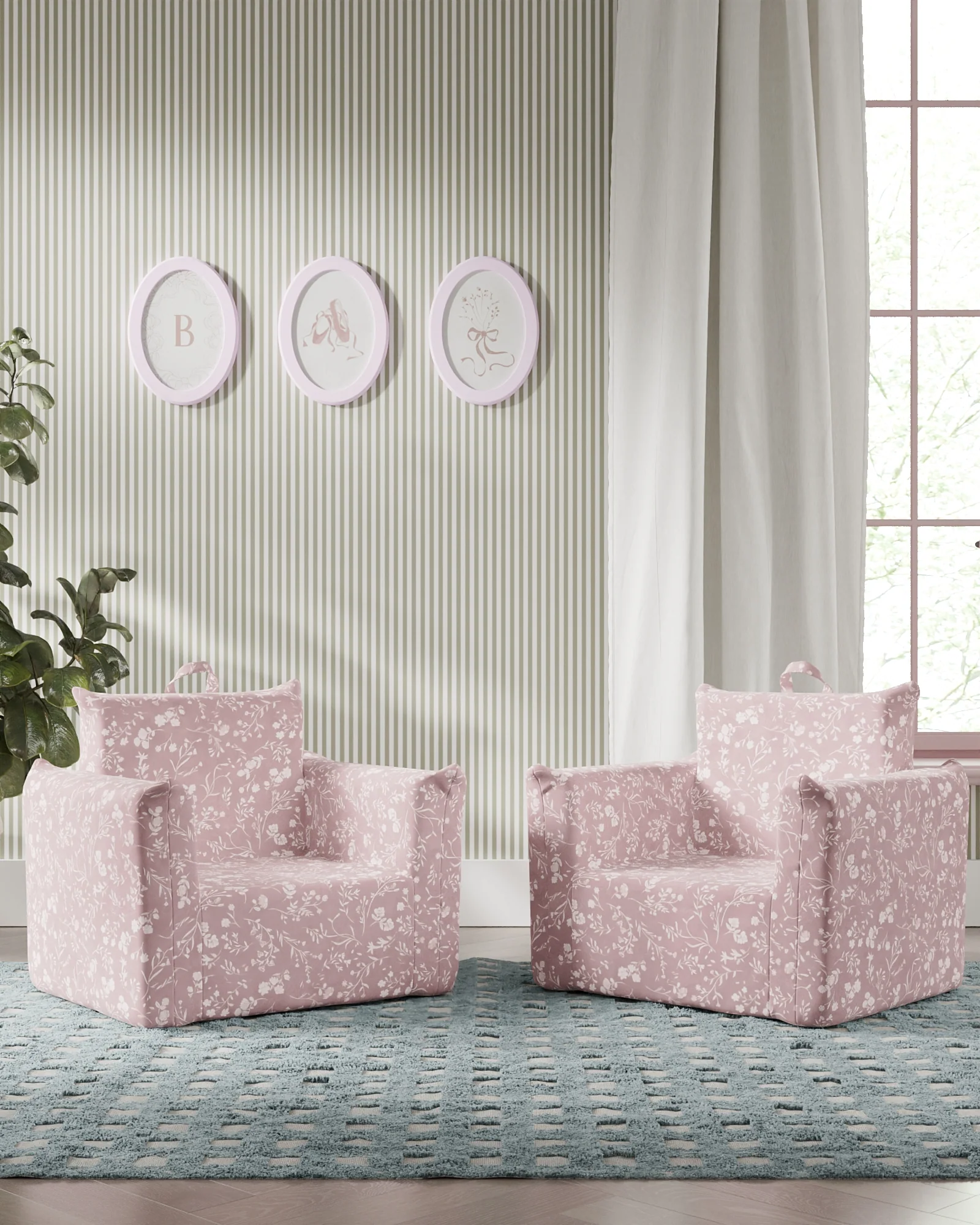 The Hug Mini Chair in Twill - Image 82