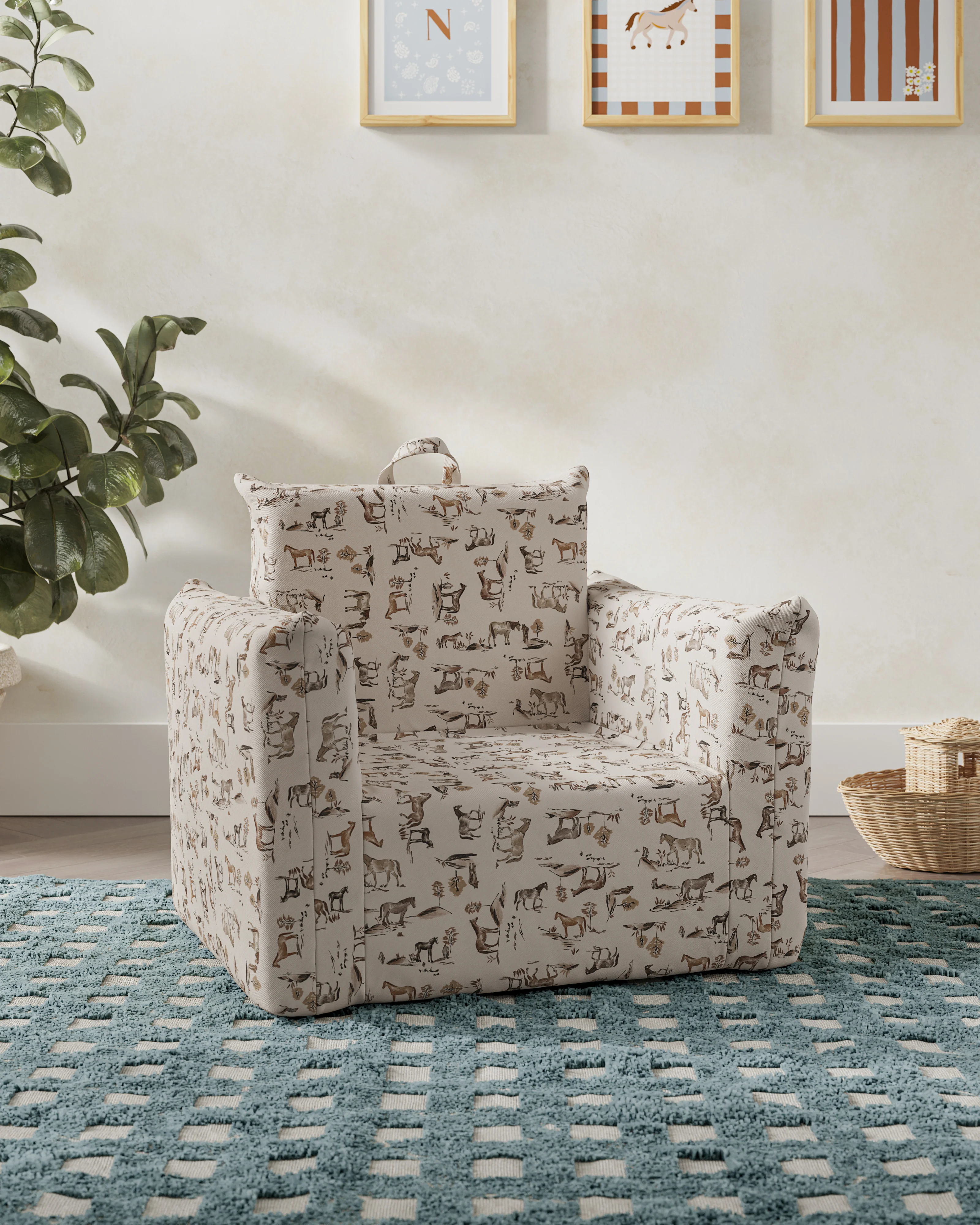 The Hug Mini Chair in Twill - Image 84