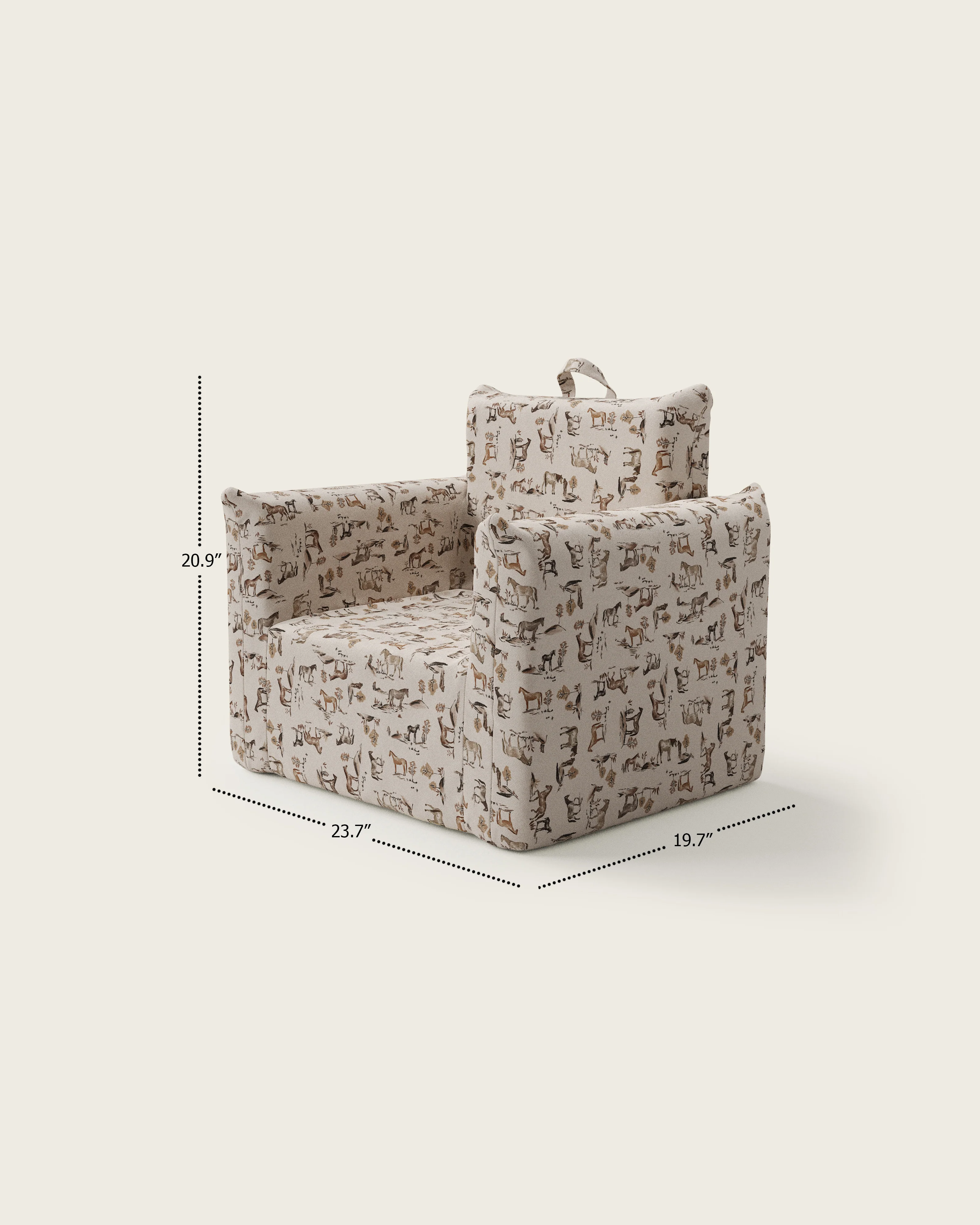 The Hug Mini Chair in Twill - Image 86