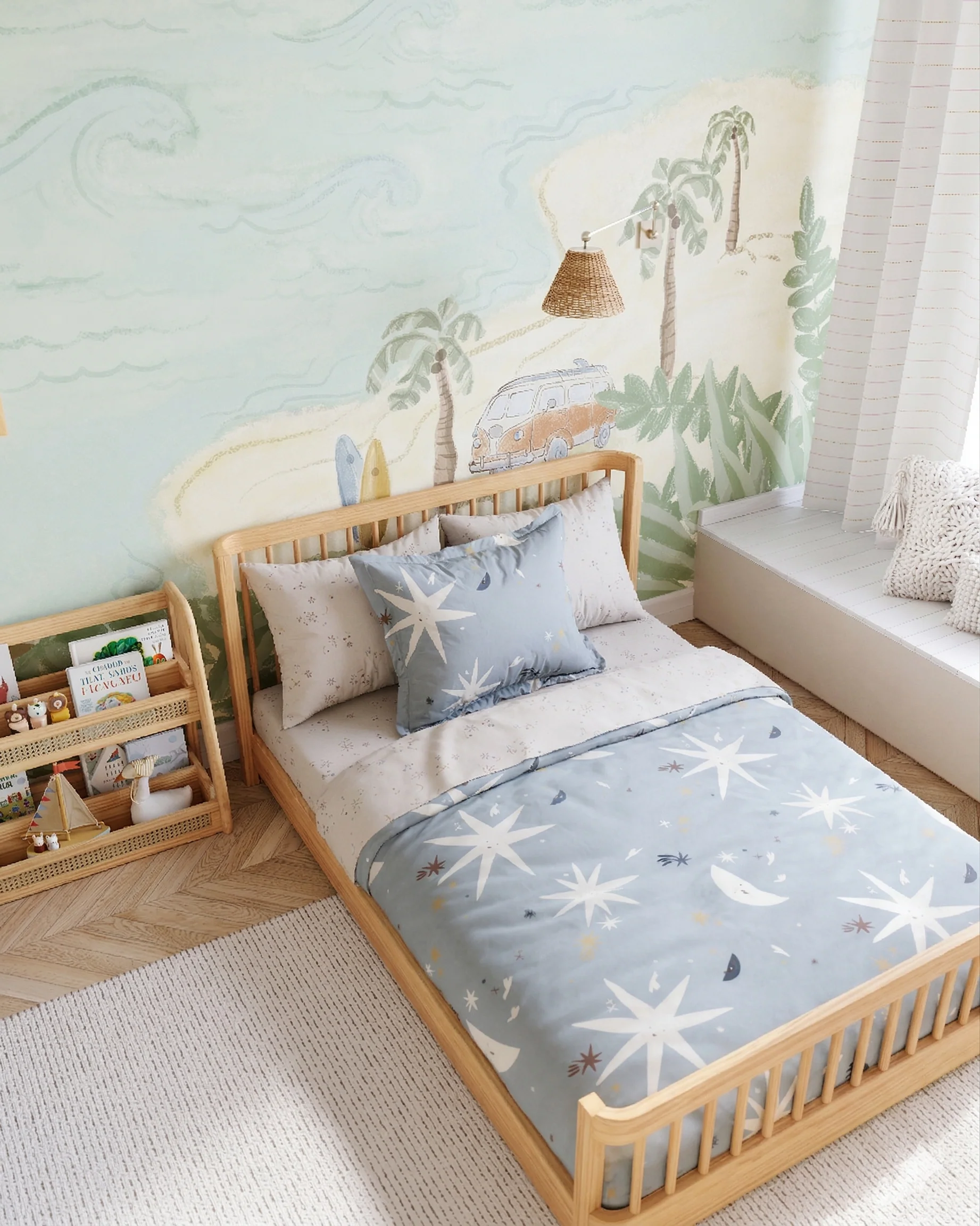 The Wave Full Bed | Convertible Floor to Full Bed - Image 3