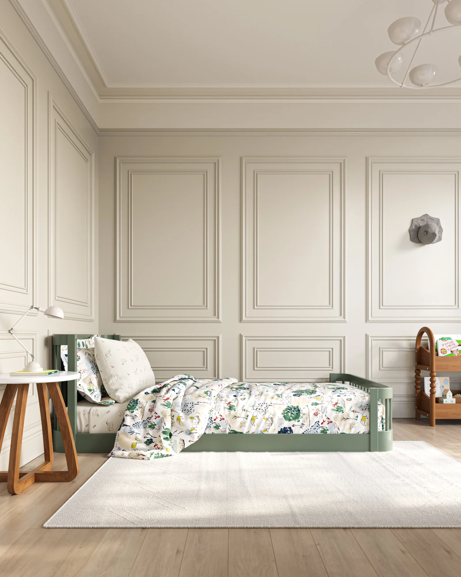 The Wave Kids Bed | Convertible Montessori Floor Bed to Twin - Image 16