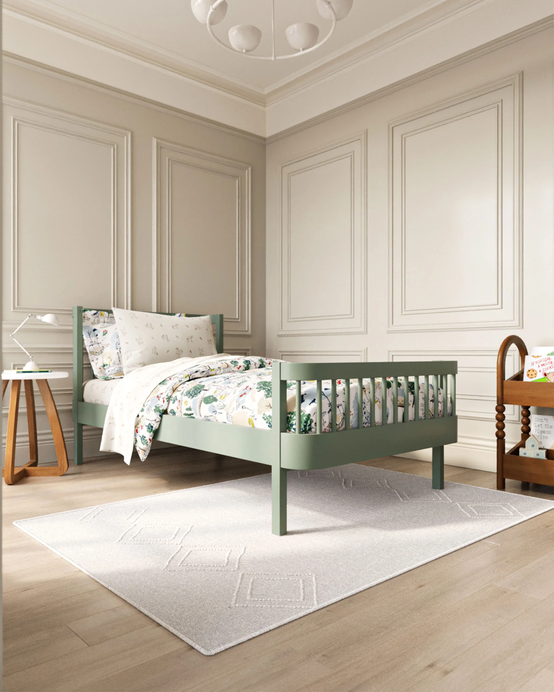 The Wave Kids Bed | Convertible Montessori Floor Bed to Twin - Image 17