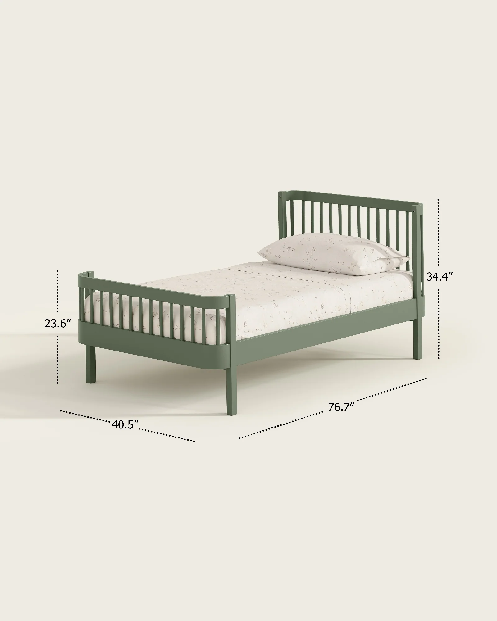 The Wave Kids Bed | Convertible Montessori Floor Bed to Twin - Image 22