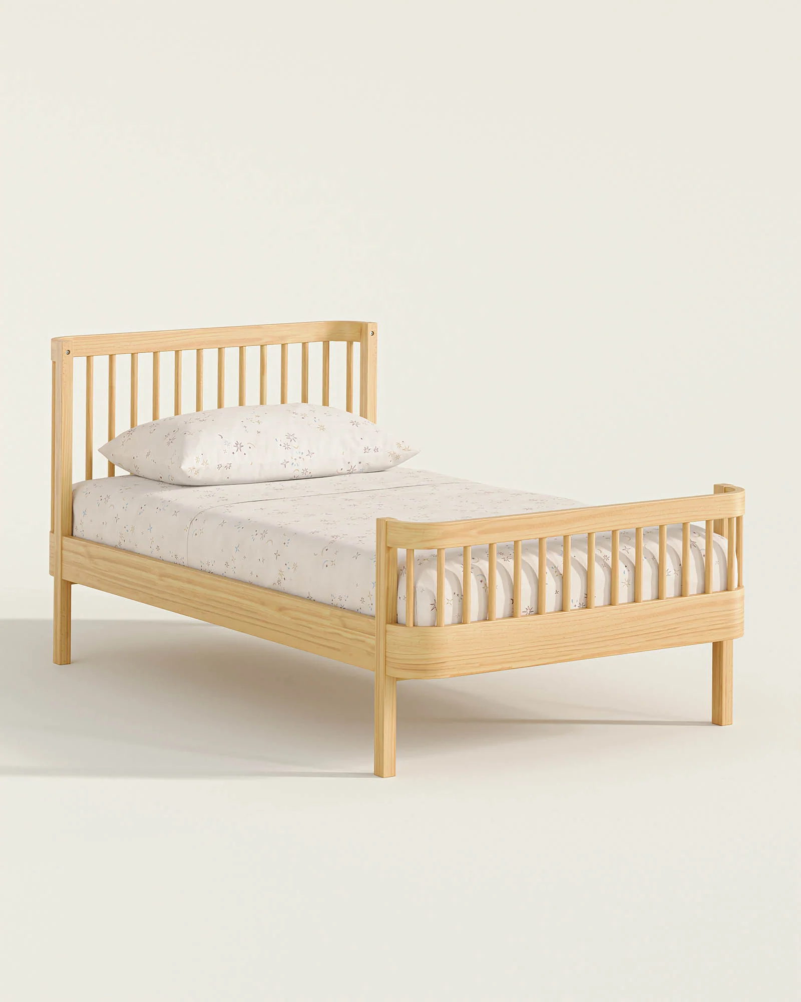 The Wave Kids Bed | Convertible Montessori Floor Bed to Twin - Image 3