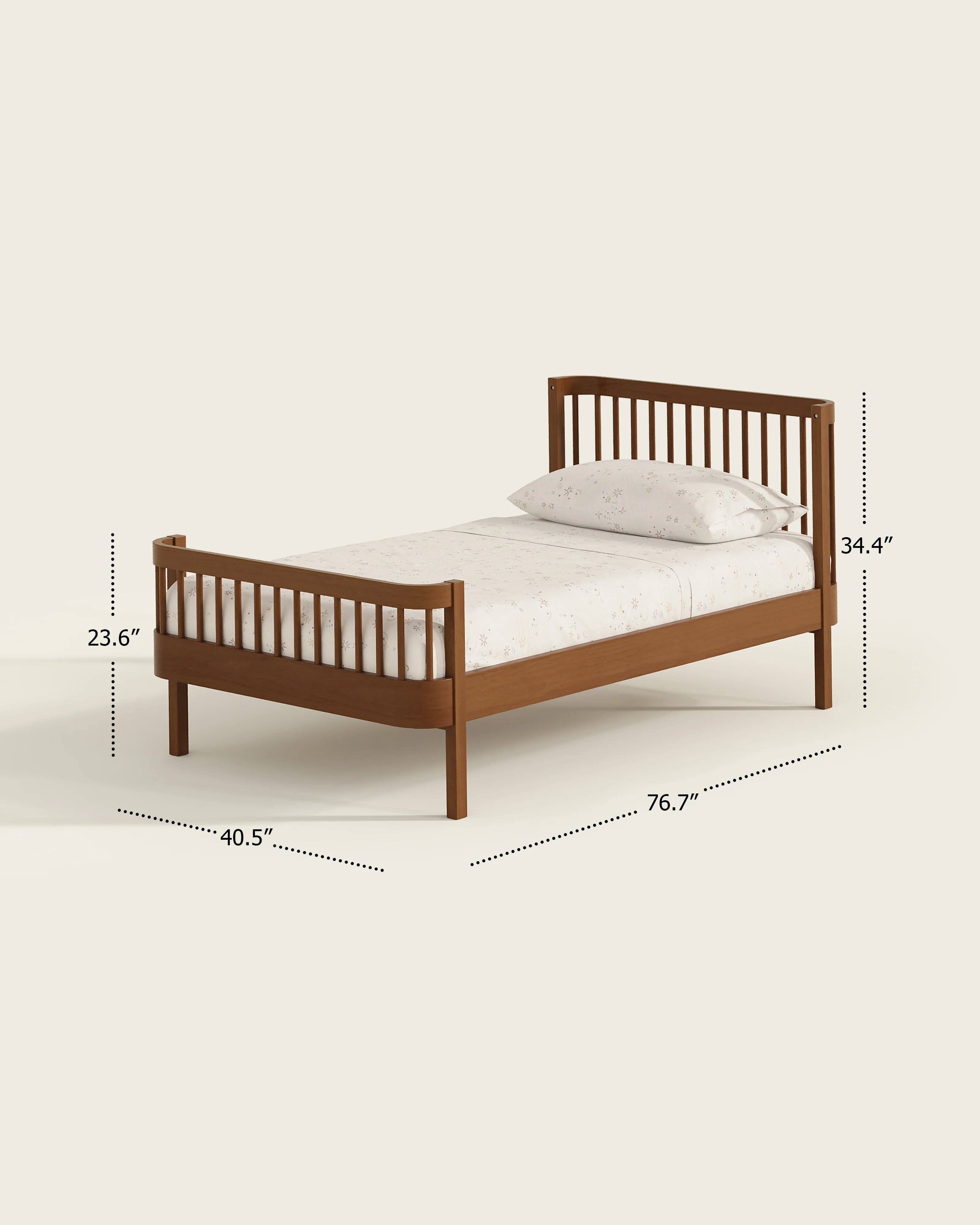 The Wave Kids Bed | Convertible Montessori Floor Bed to Twin - Image 31