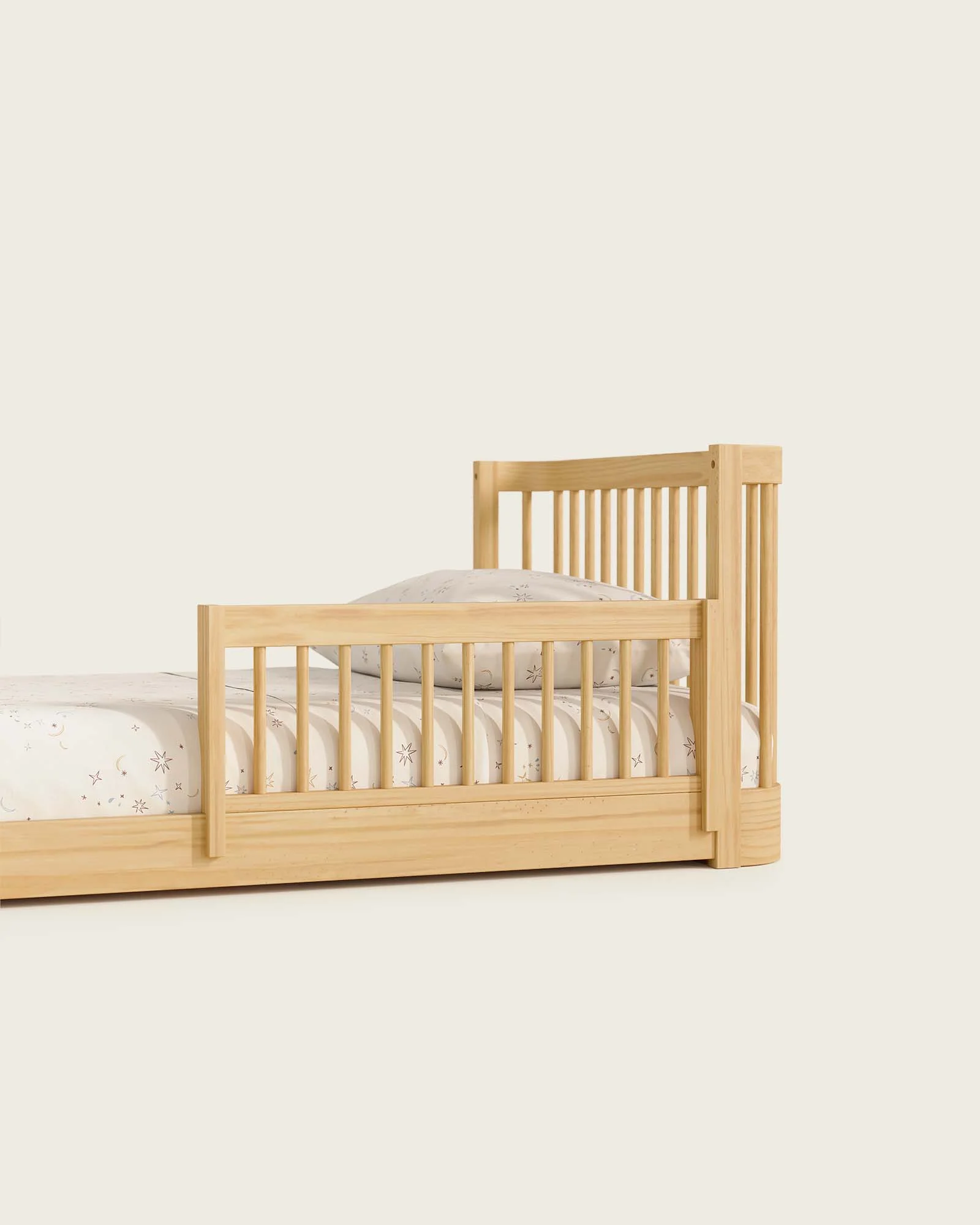 The Wave Kids Bed | Convertible Montessori Floor Bed to Twin - Image 8