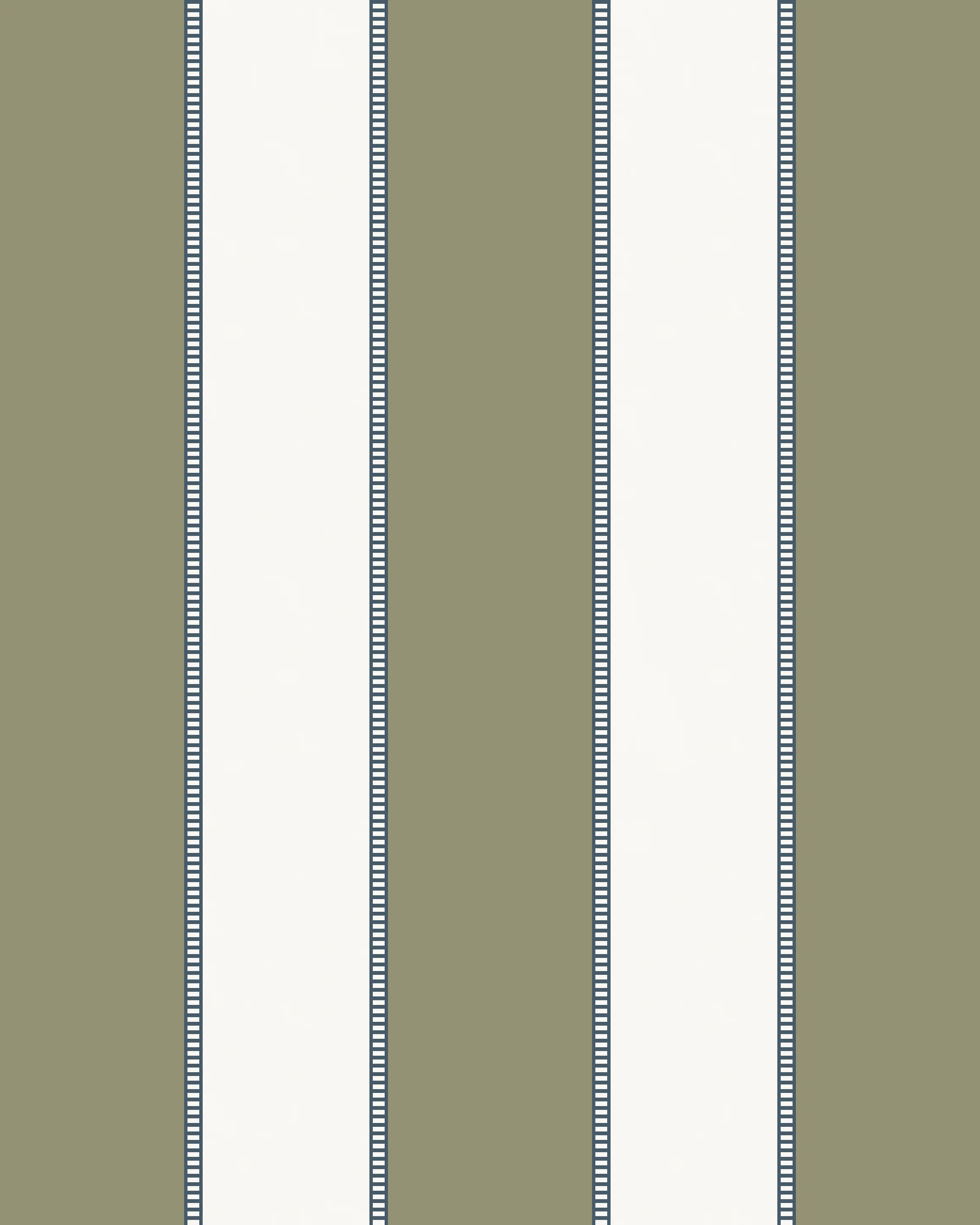 Trimmed Stripe Wallpaper Sample - Image 2