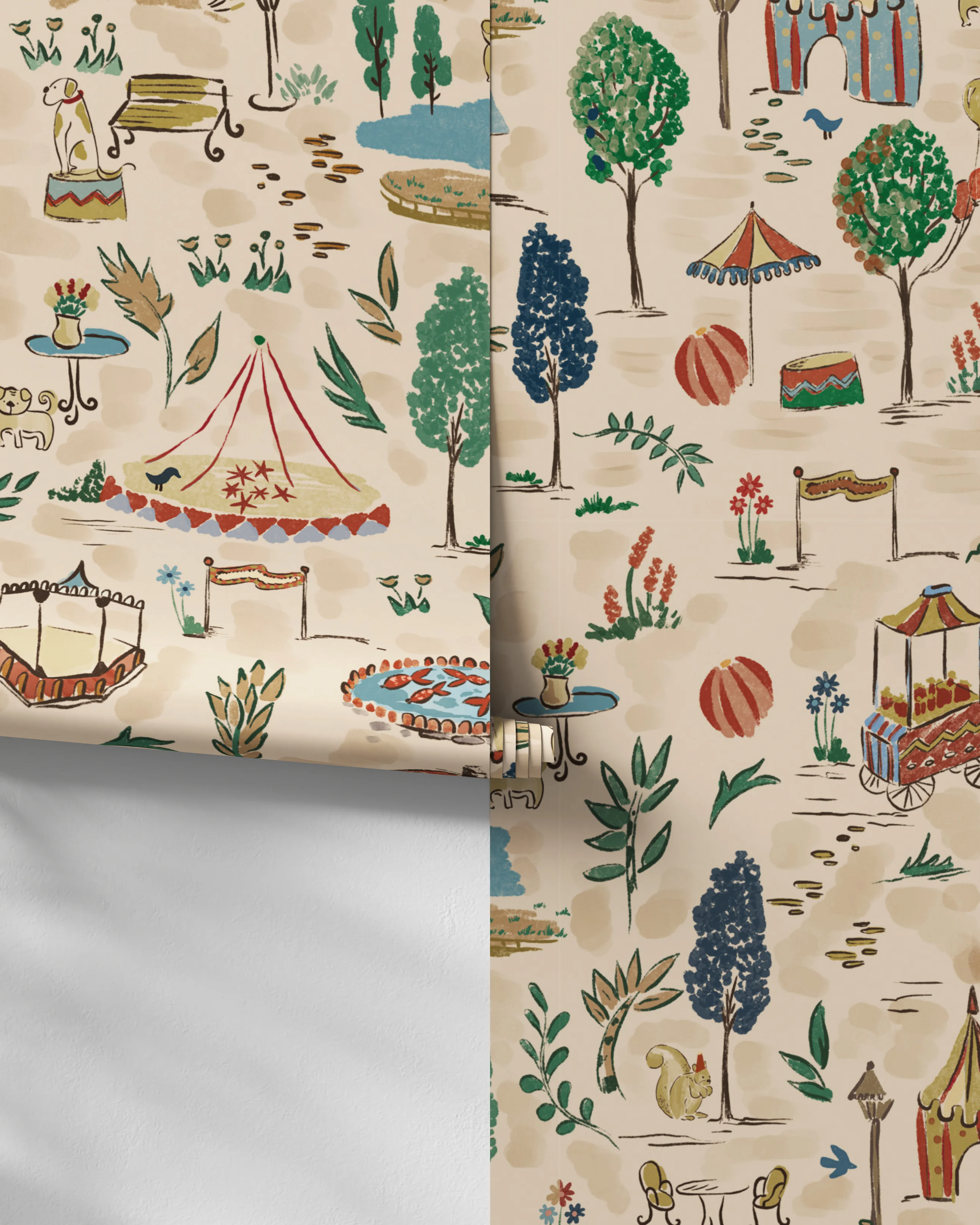 Tuileries Wallpaper - Image 4
