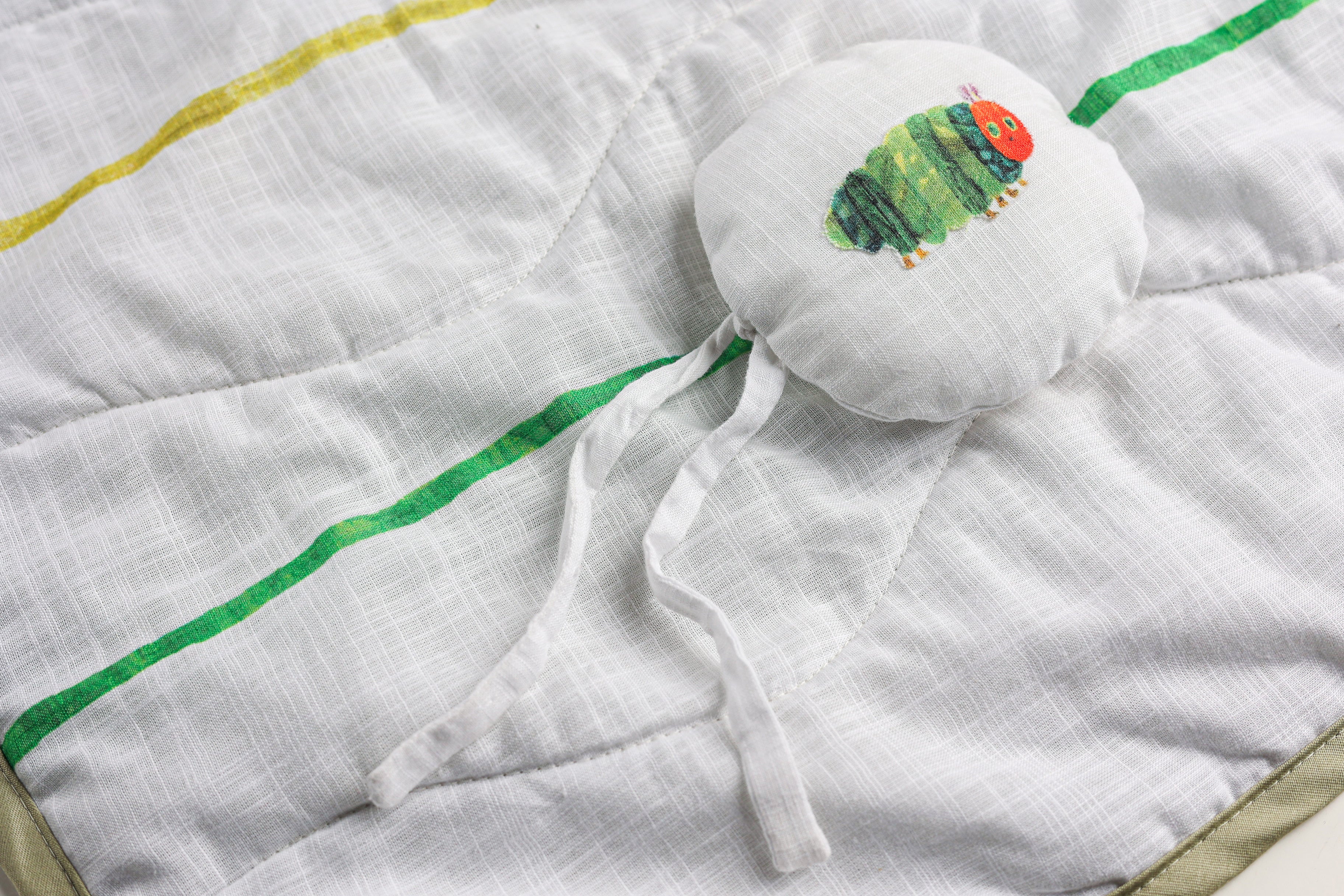 Very Hungry Caterpillar Baby Quilt | Eric Carle x Nestig - Image 3