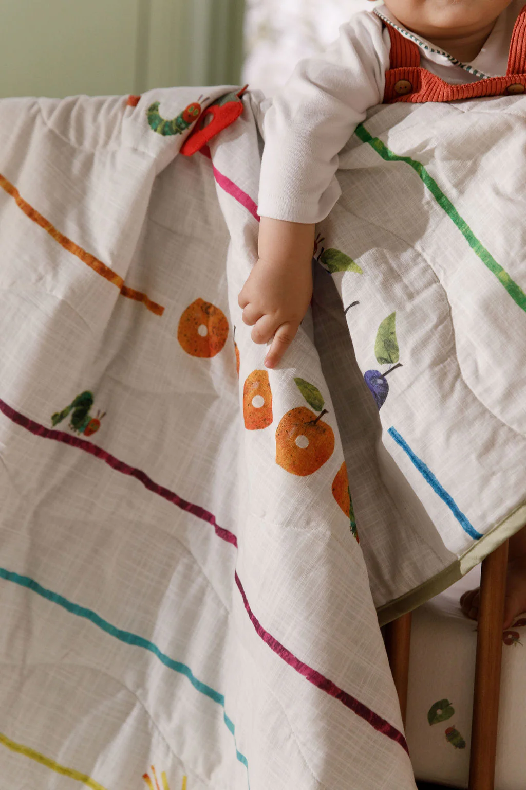 Very Hungry Caterpillar Baby Quilt | Eric Carle x Nestig - Image 7