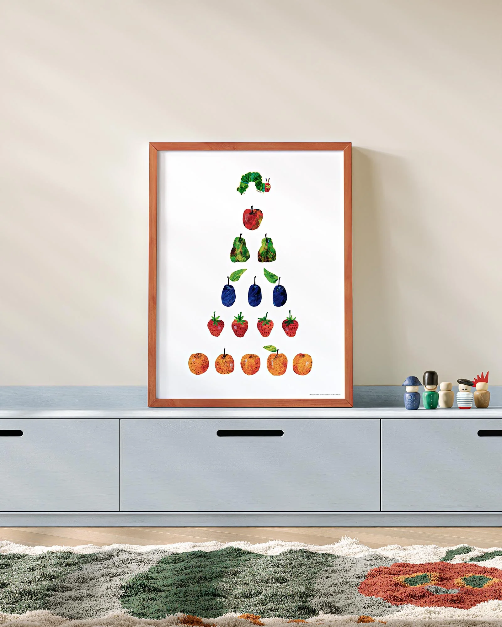 Very Hungry Caterpillar Framed Wall Art | Eric Carle x Nestig - Image 3