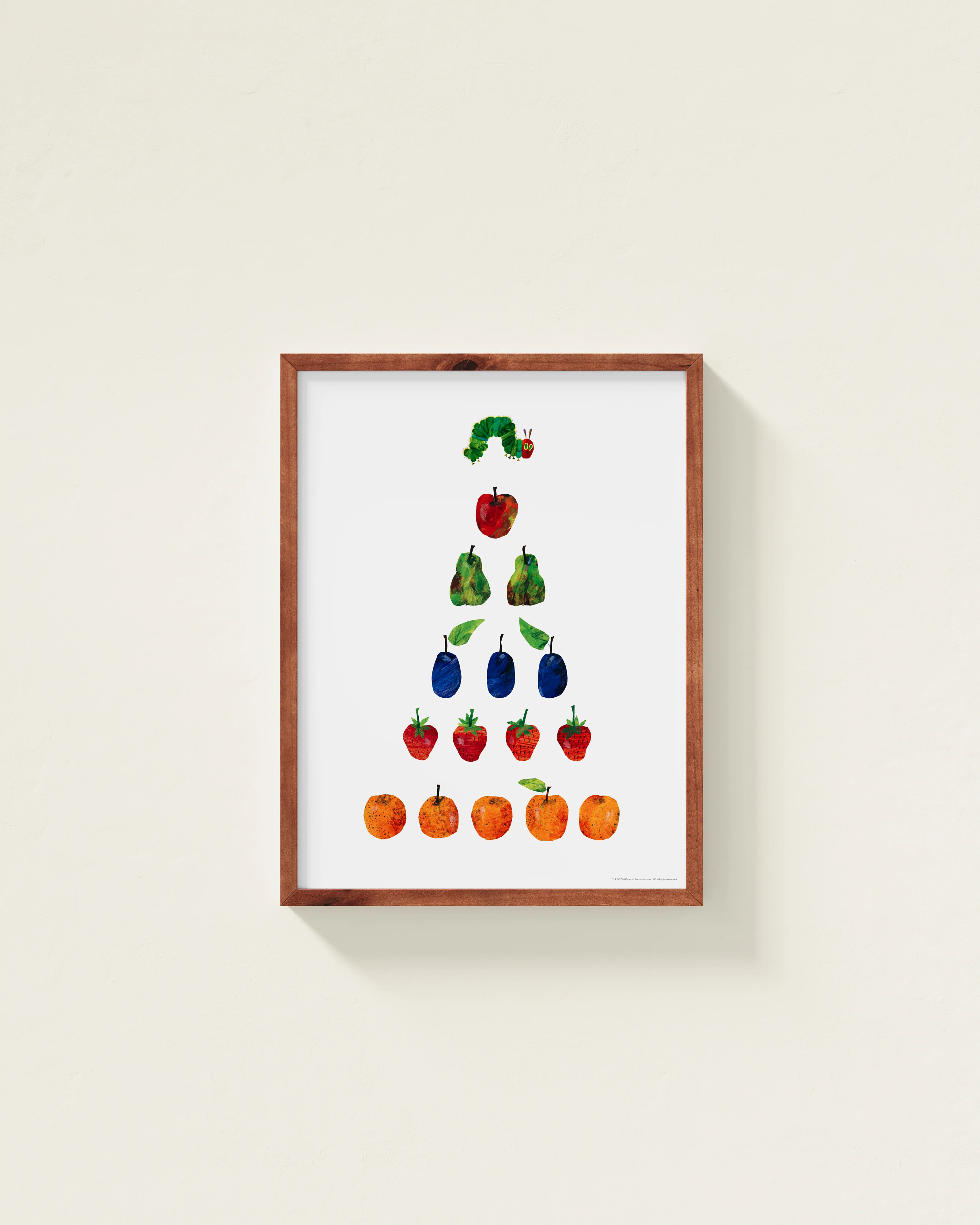 Very Hungry Caterpillar Framed Wall Art | Eric Carle x Nestig - Image 5