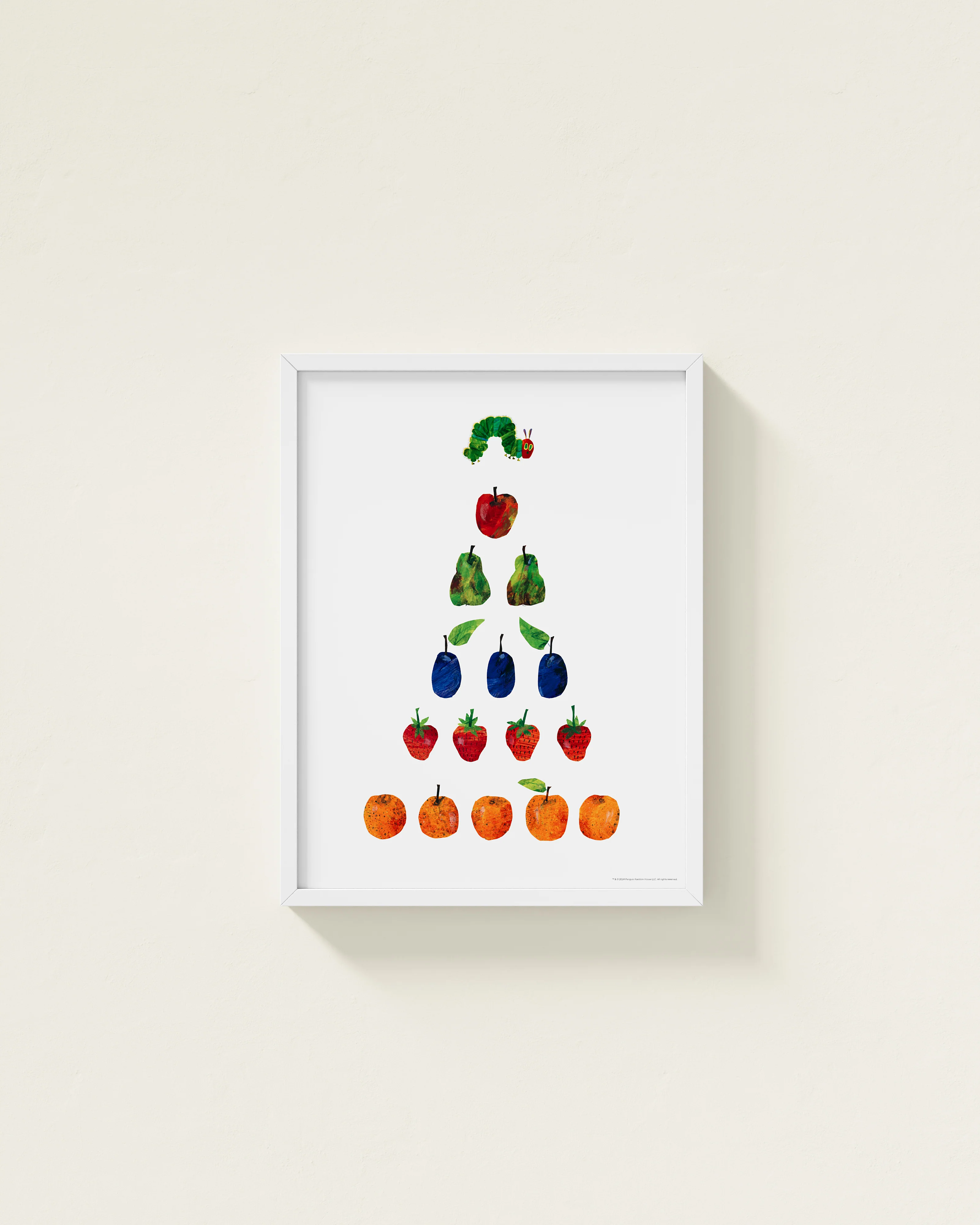 Very Hungry Caterpillar Framed Wall Art | Eric Carle x Nestig - Image 6