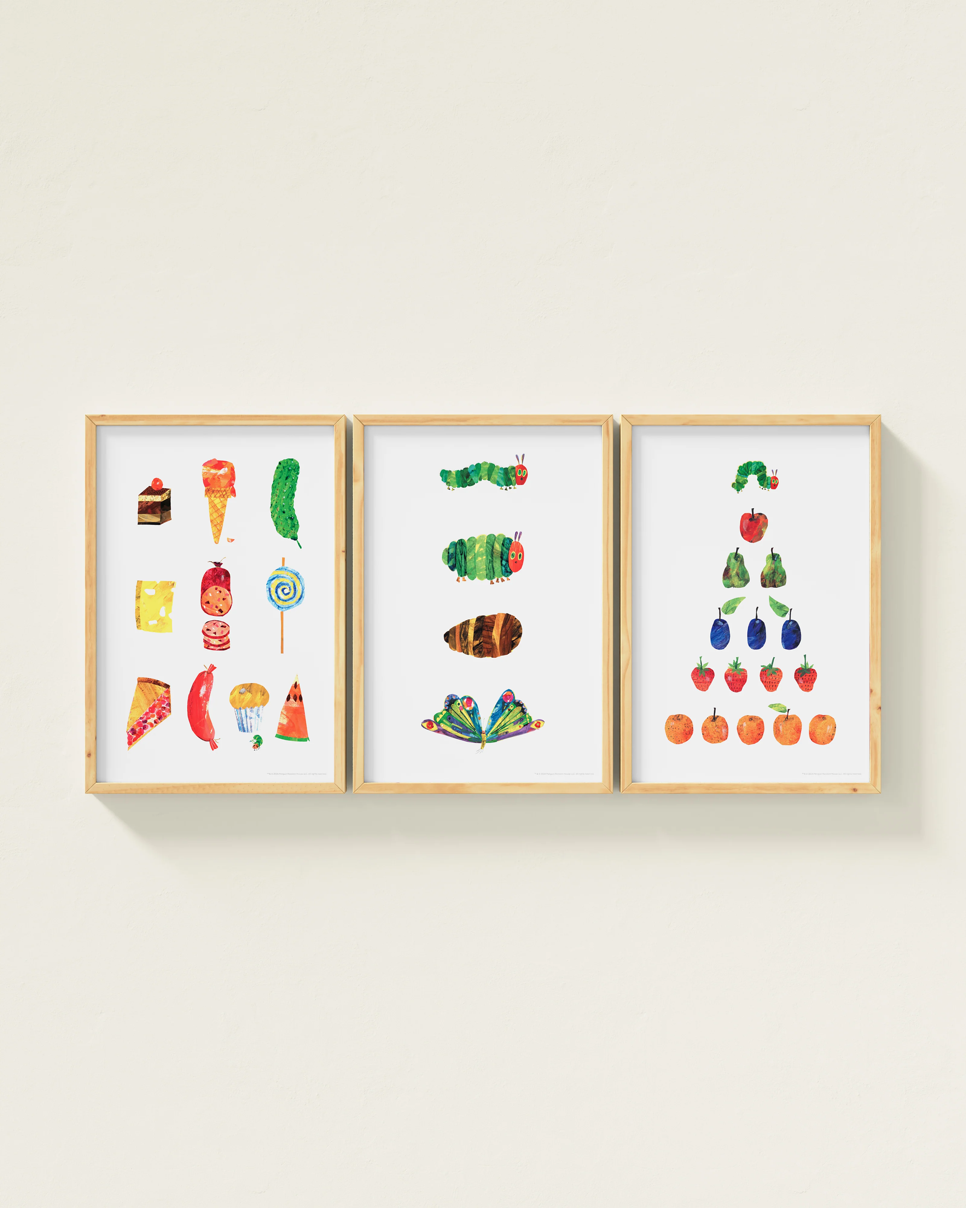 Very Hungry Caterpillar Framed Wall Art Set | Eric Carle x Nestig - Image 7