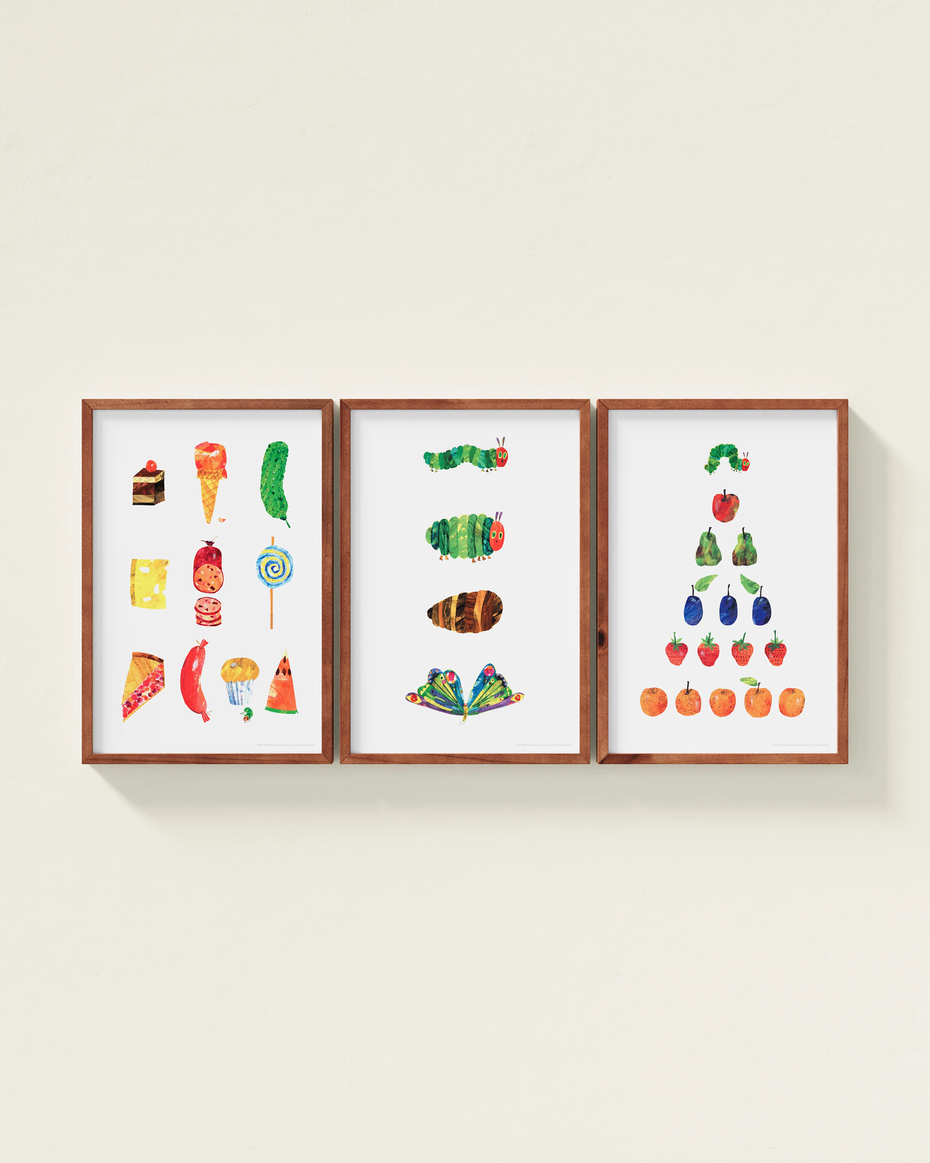 Very Hungry Caterpillar Framed Wall Art Set | Eric Carle x Nestig - Image 8