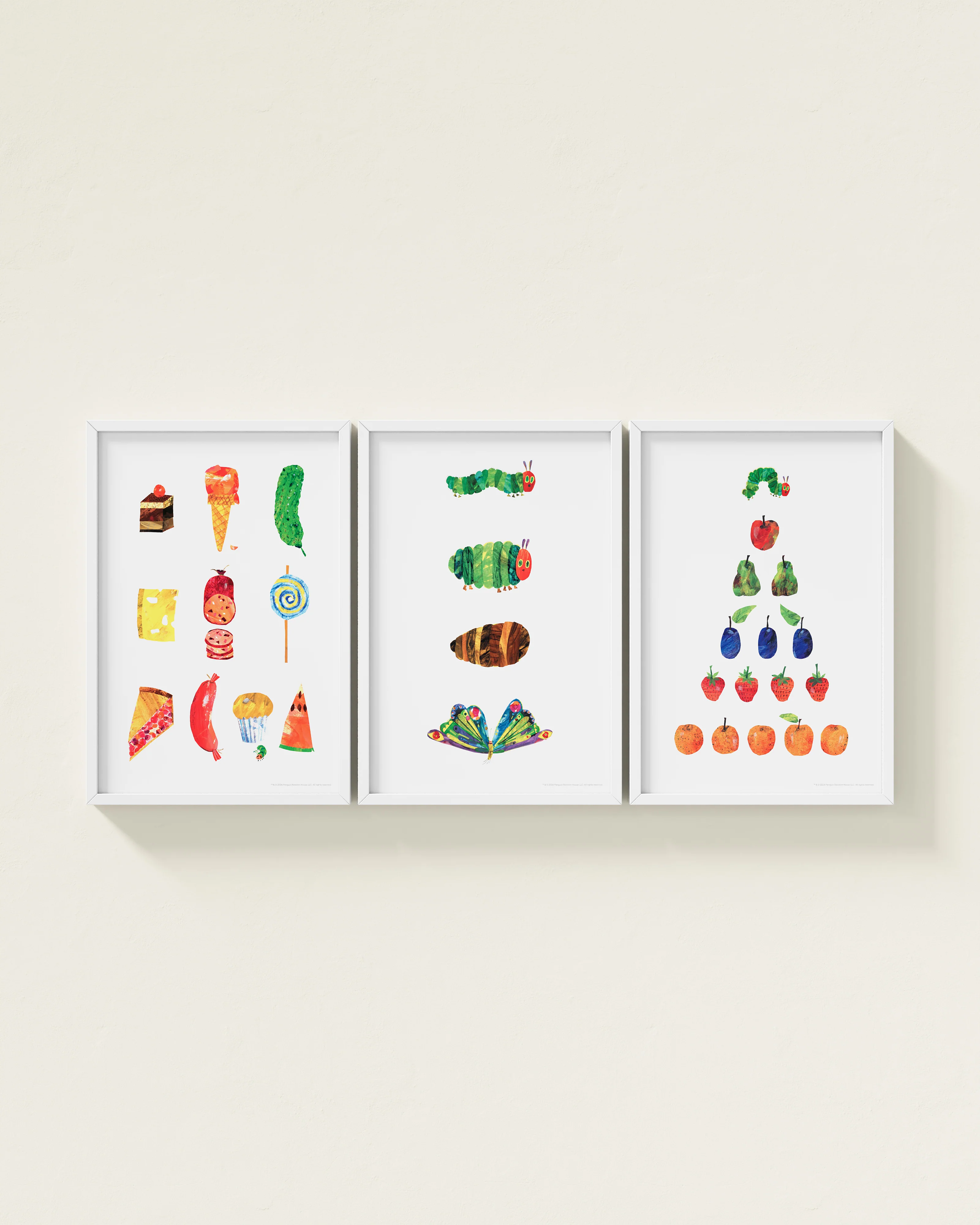 Very Hungry Caterpillar Framed Wall Art Set | Eric Carle x Nestig - Image 9