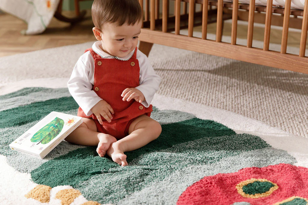 Very Hungry Caterpillar Washable Rug | Eric Carle x Nestig - Image 3