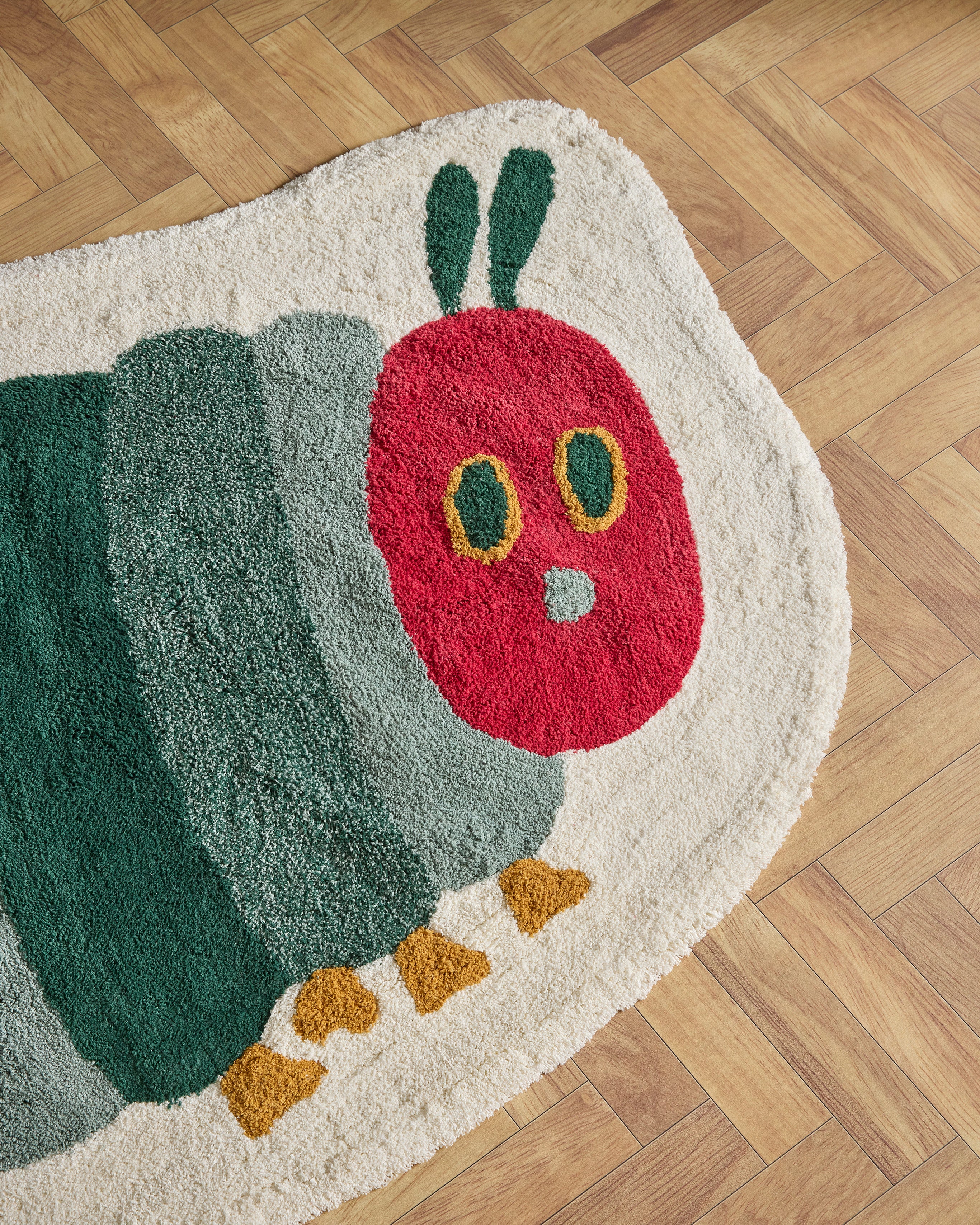 Very Hungry Caterpillar Washable Rug | Eric Carle x Nestig - Image 6