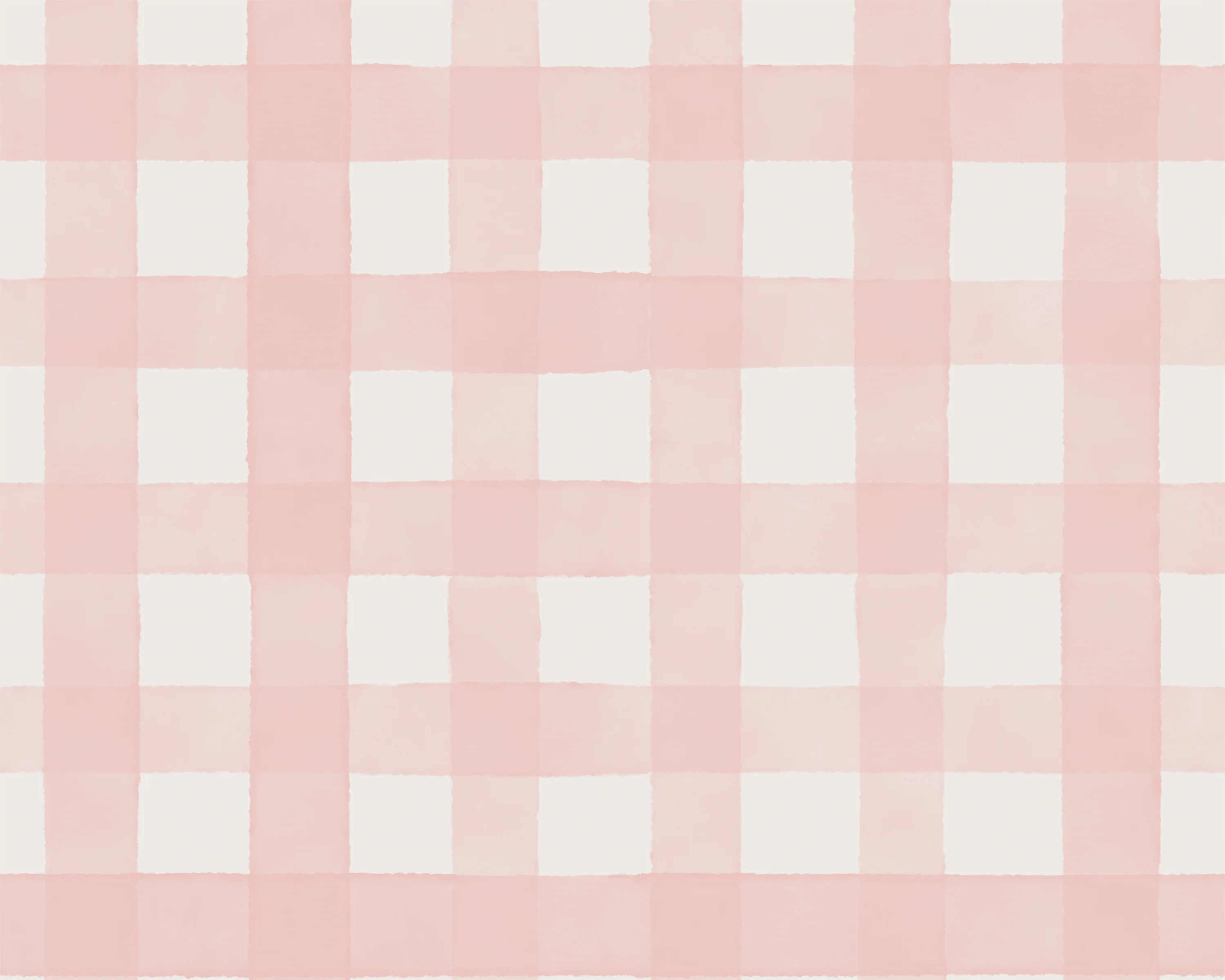 Watercolor Gingham Wallpaper - Image 7