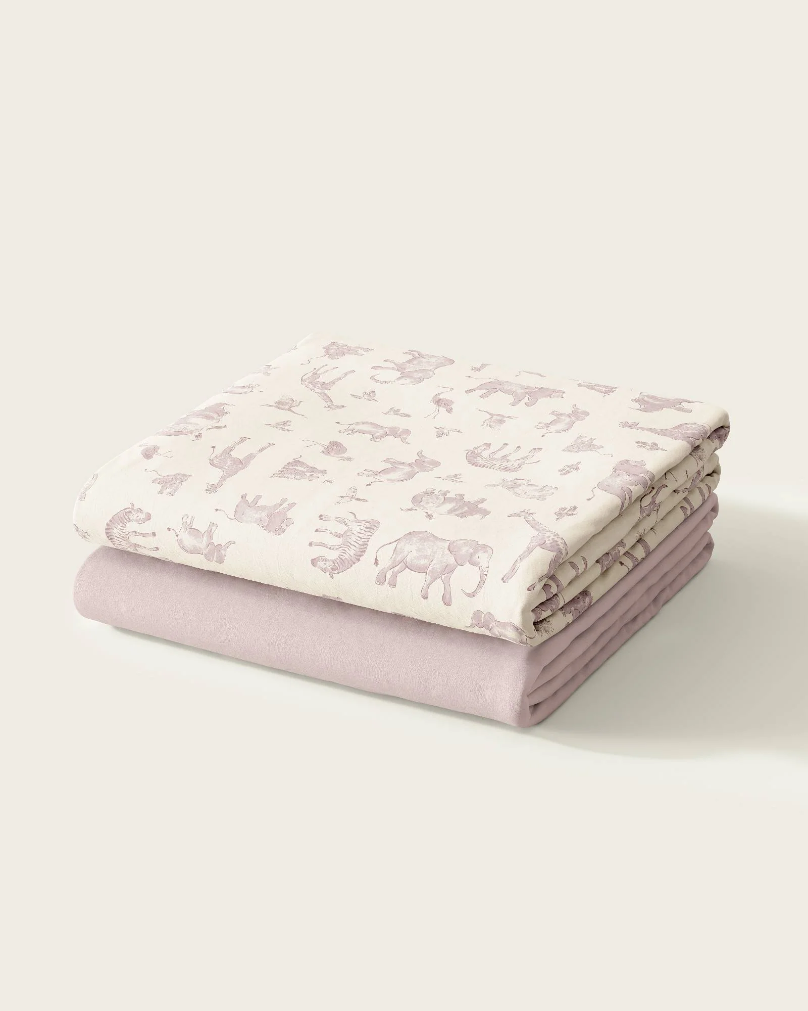 Watercolor Safari Crib Sheet Set - Image 7