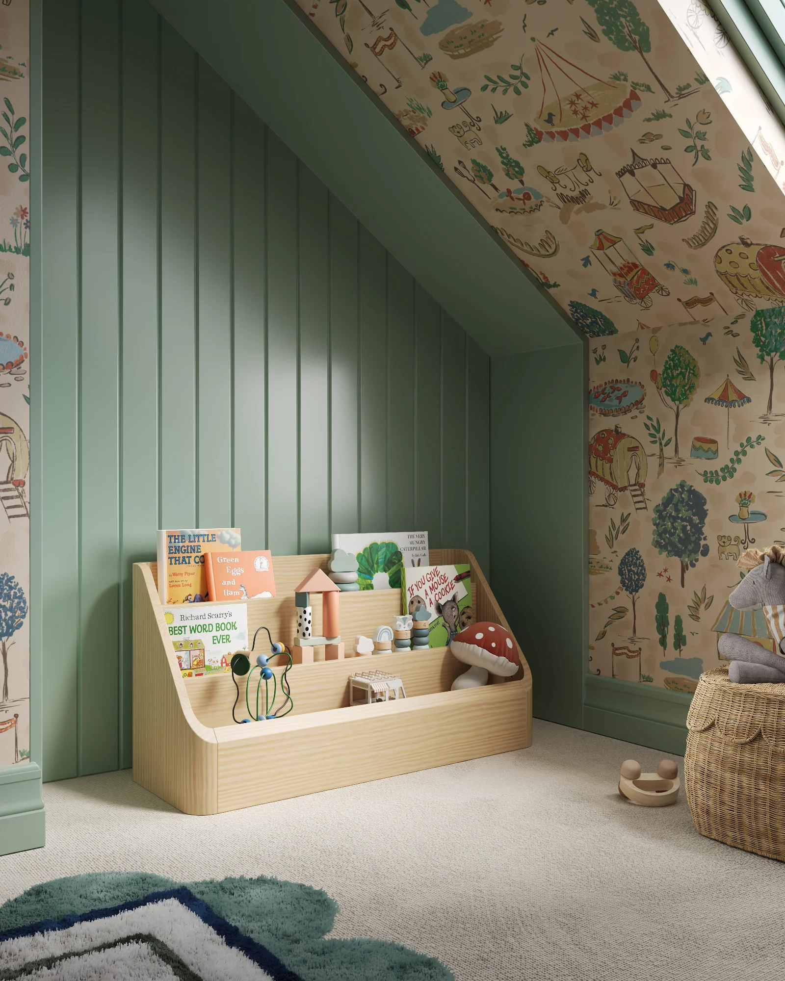 Wave Montessori Bookshelf - Image 3