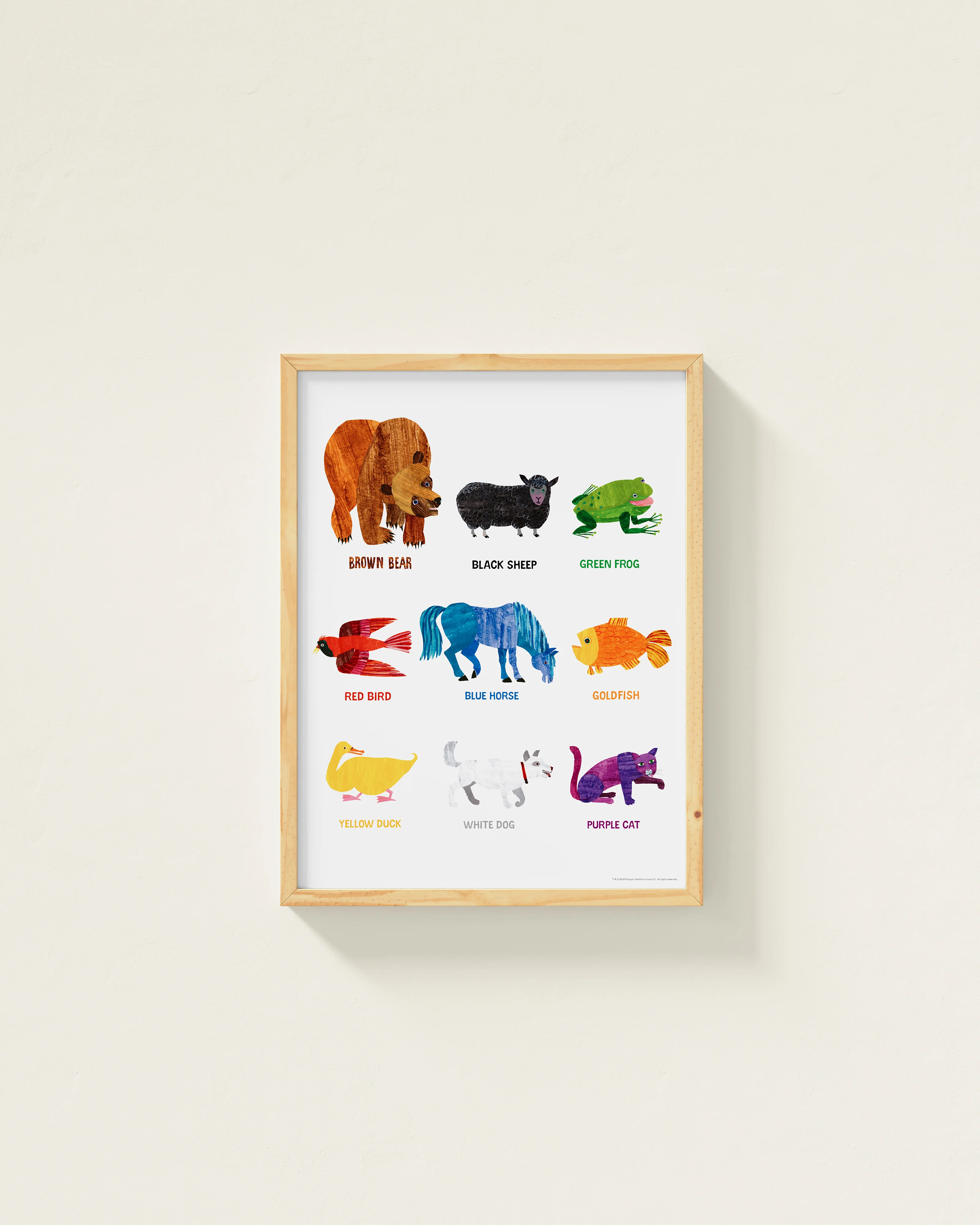 What Do You See? Framed Wall Art Set | Eric Carle x Nestig - Image 4