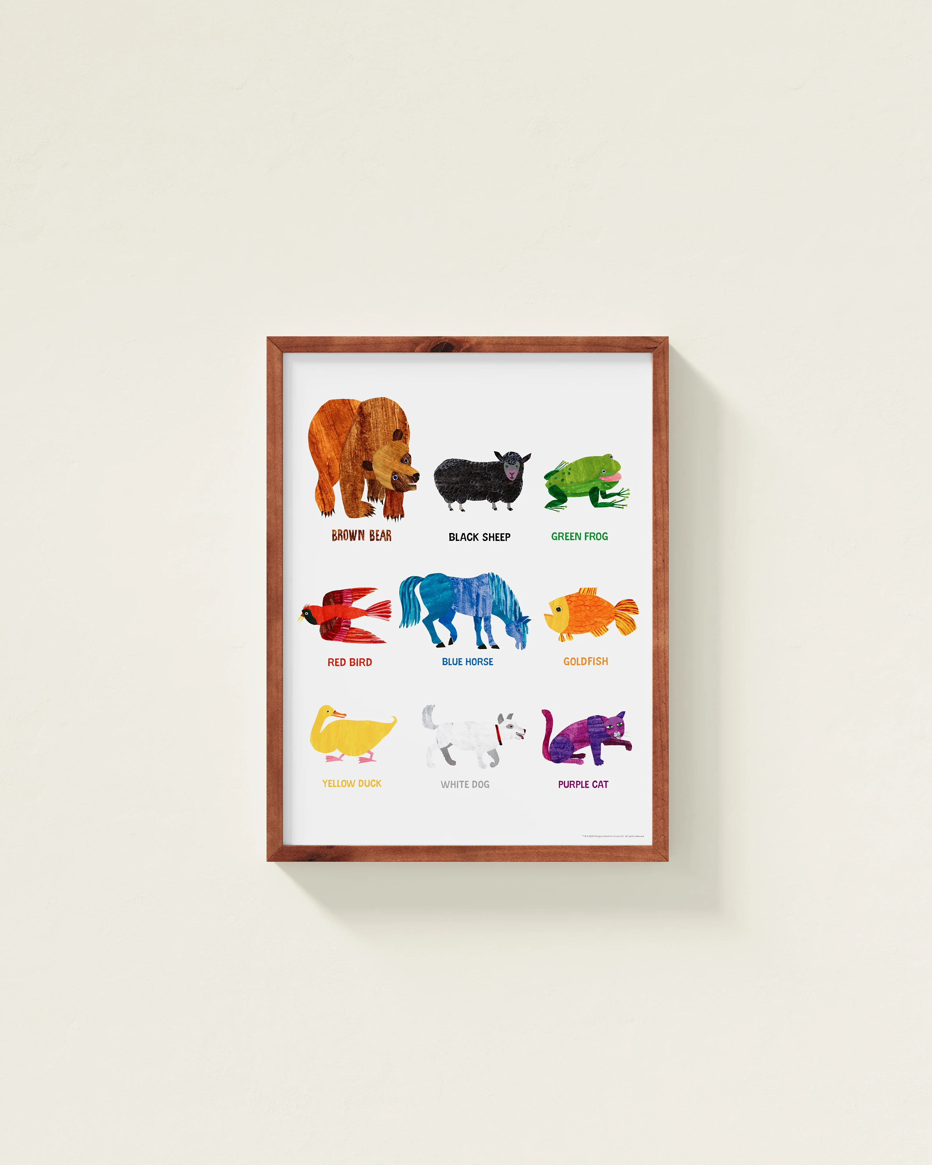 What Do You See? Framed Wall Art Set | Eric Carle x Nestig - Image 5