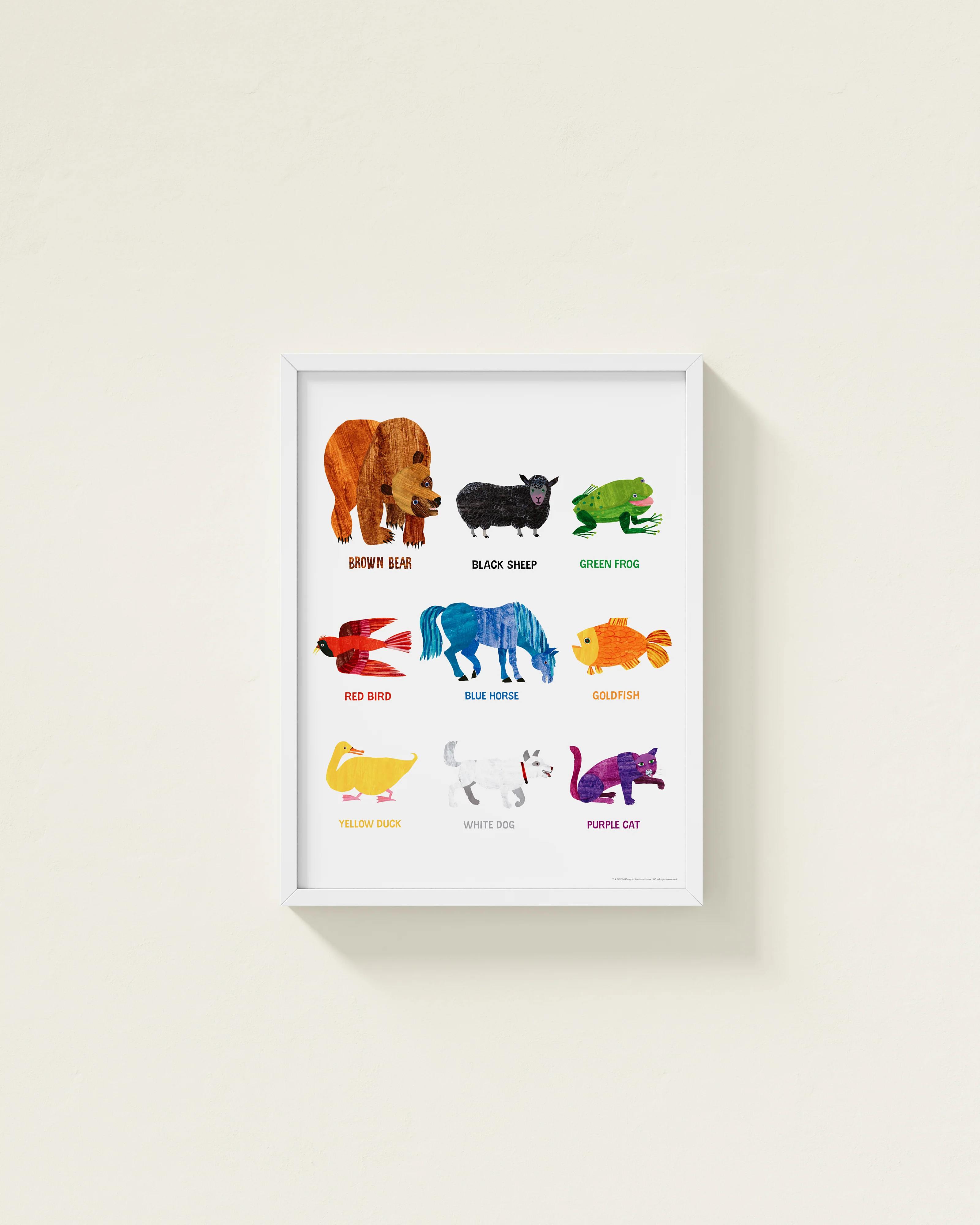 What Do You See? Framed Wall Art Set | Eric Carle x Nestig - Image 6