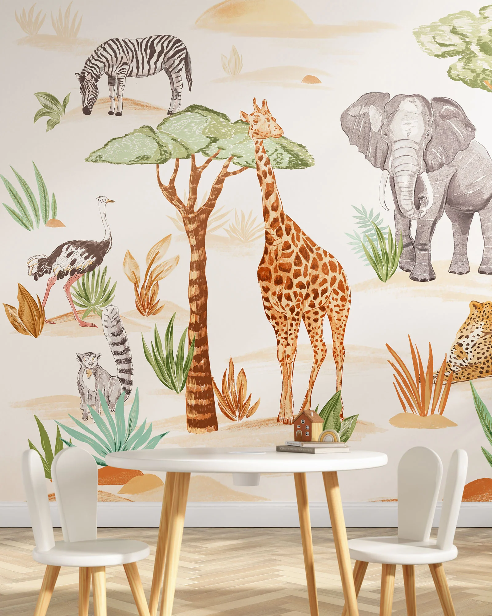 Wild Animals Wall Mural - Image 5