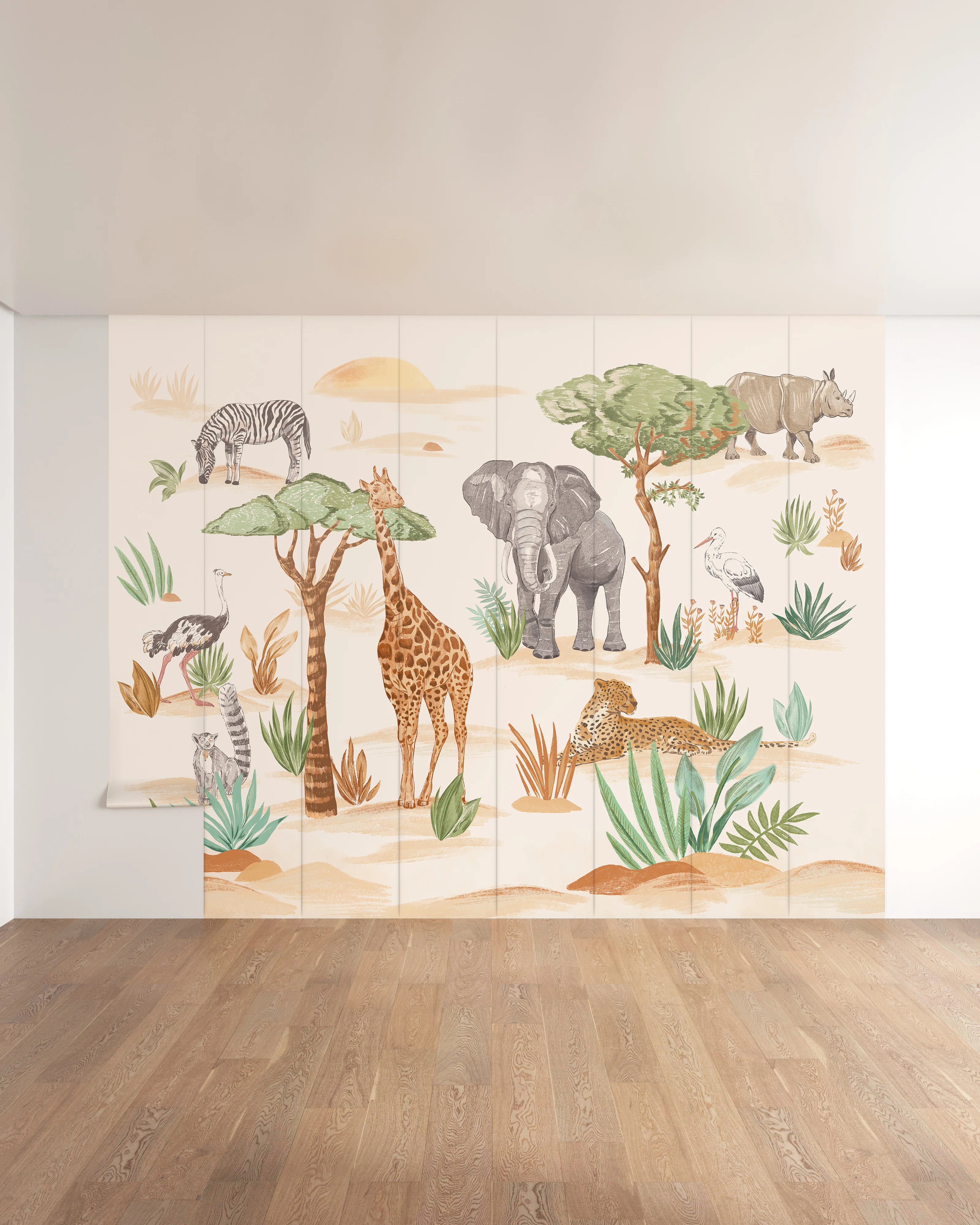 Wild Animals Wall Mural - Image 6
