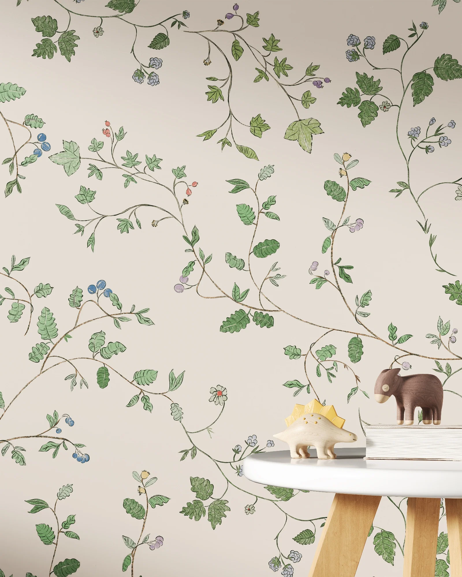 Wildberry Vine Wallpaper