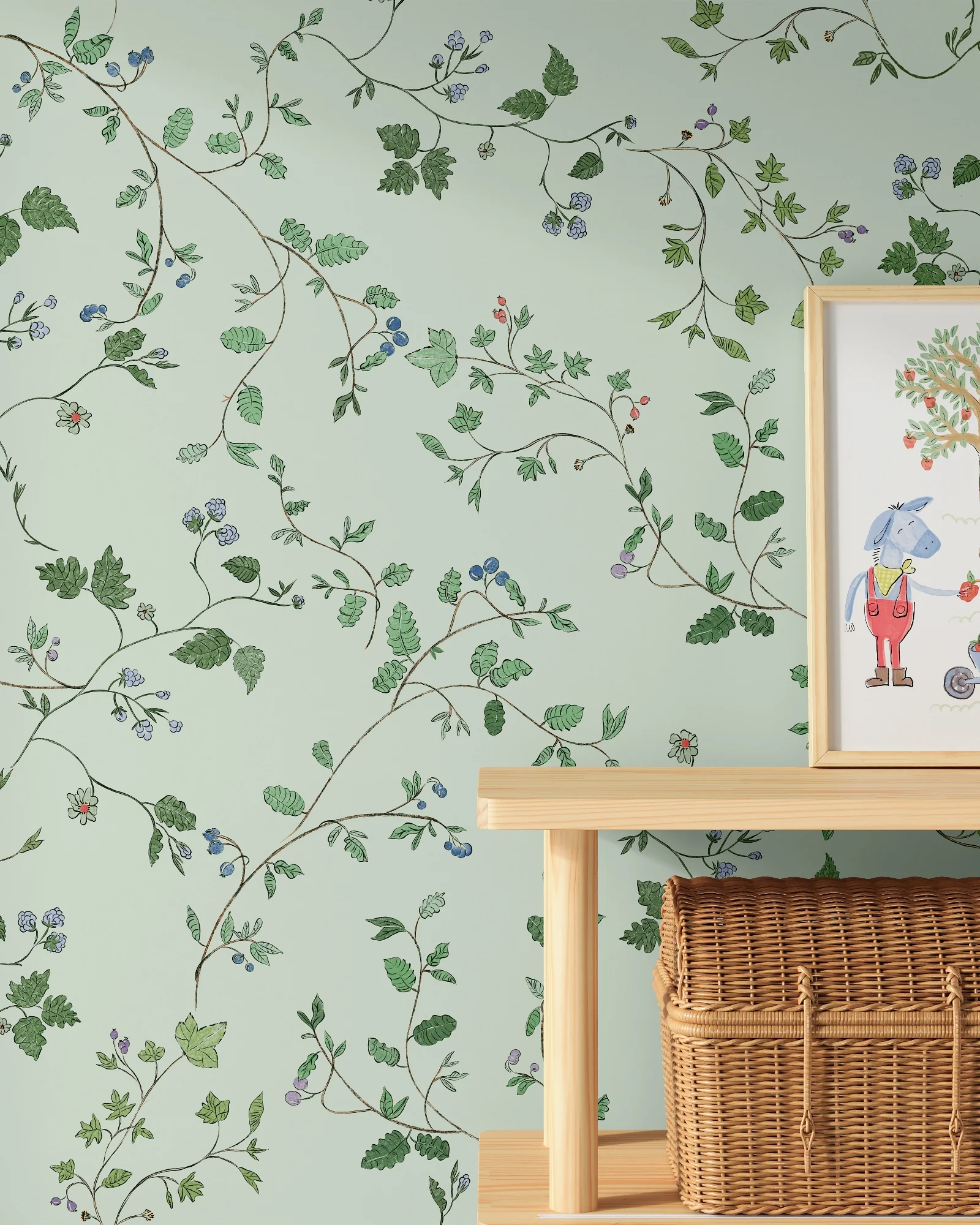 Wildberry Vine Wallpaper - Image 8