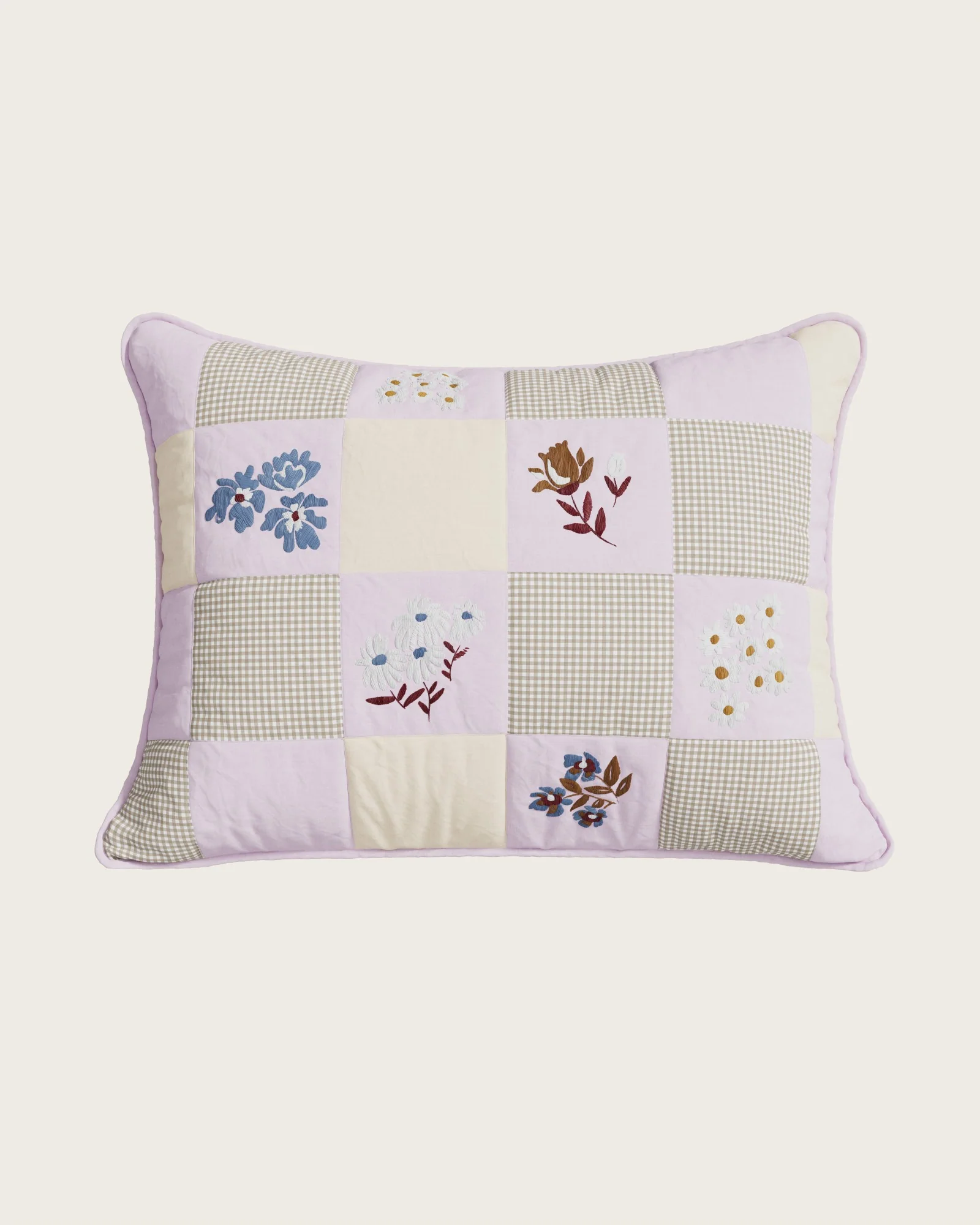 Wildflower Patchwork Twin Sham - Image 4