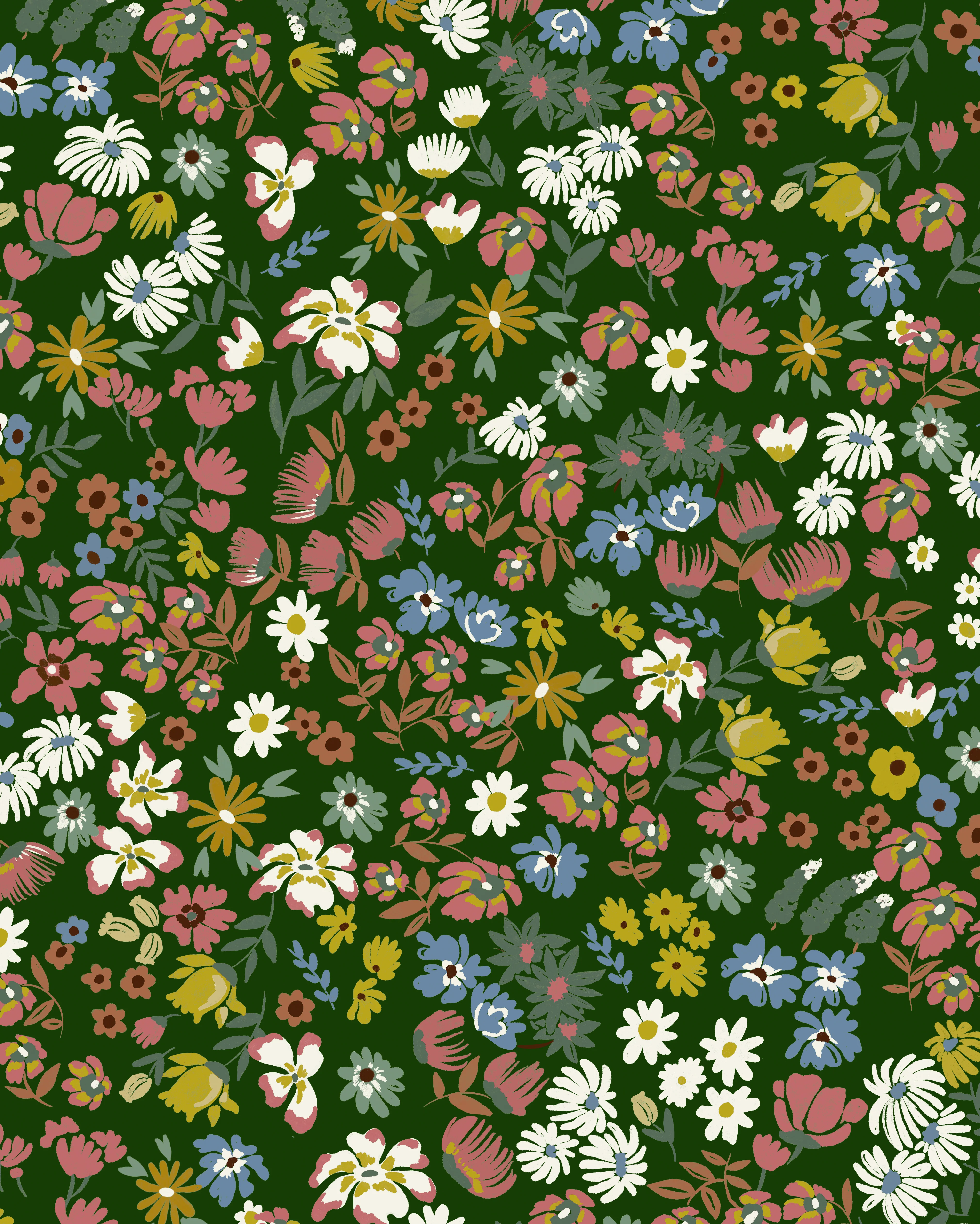 Wildflower Wallpaper Sample - Image 3