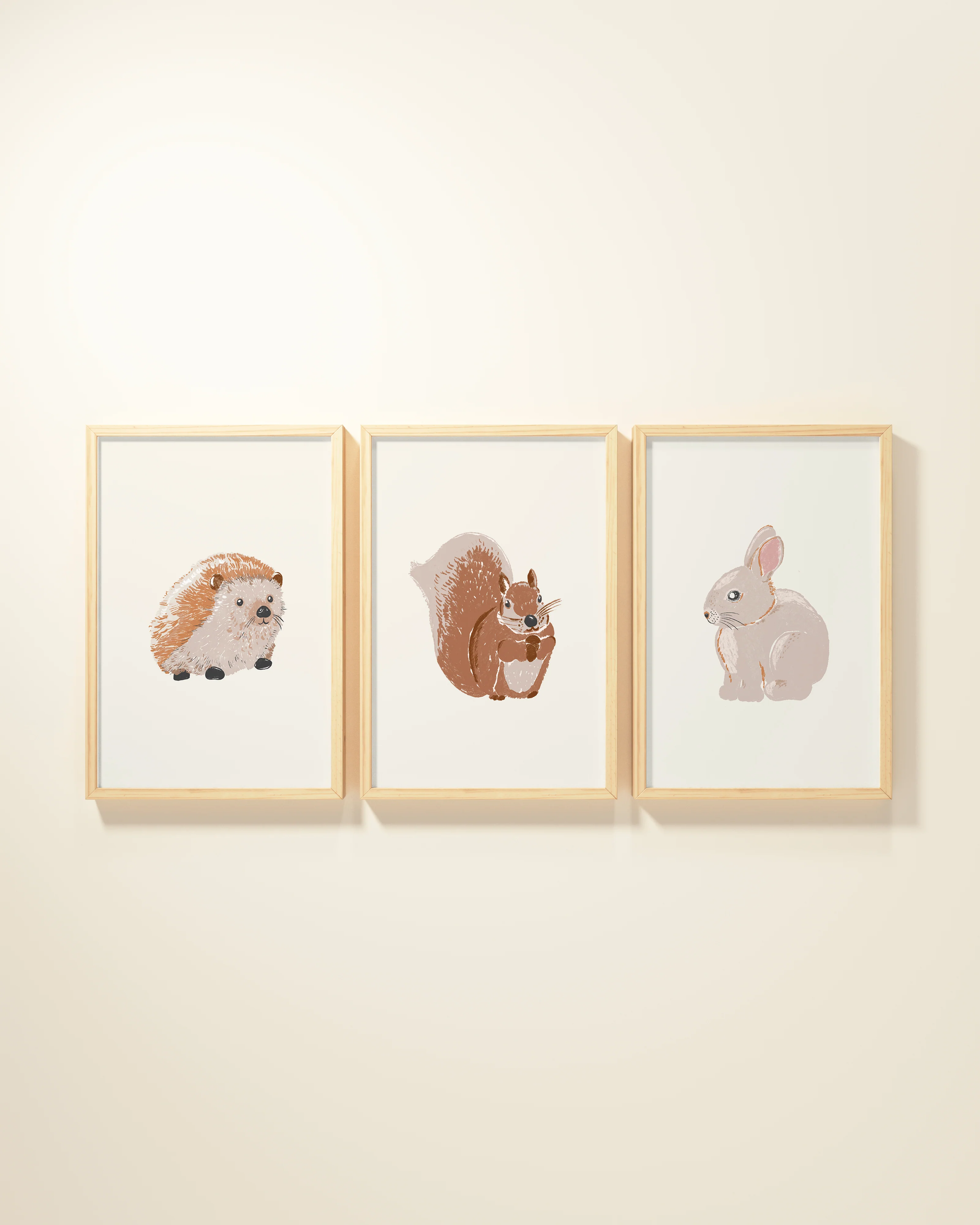 Woodland Animals Framed Wall Art Set - Image 8
