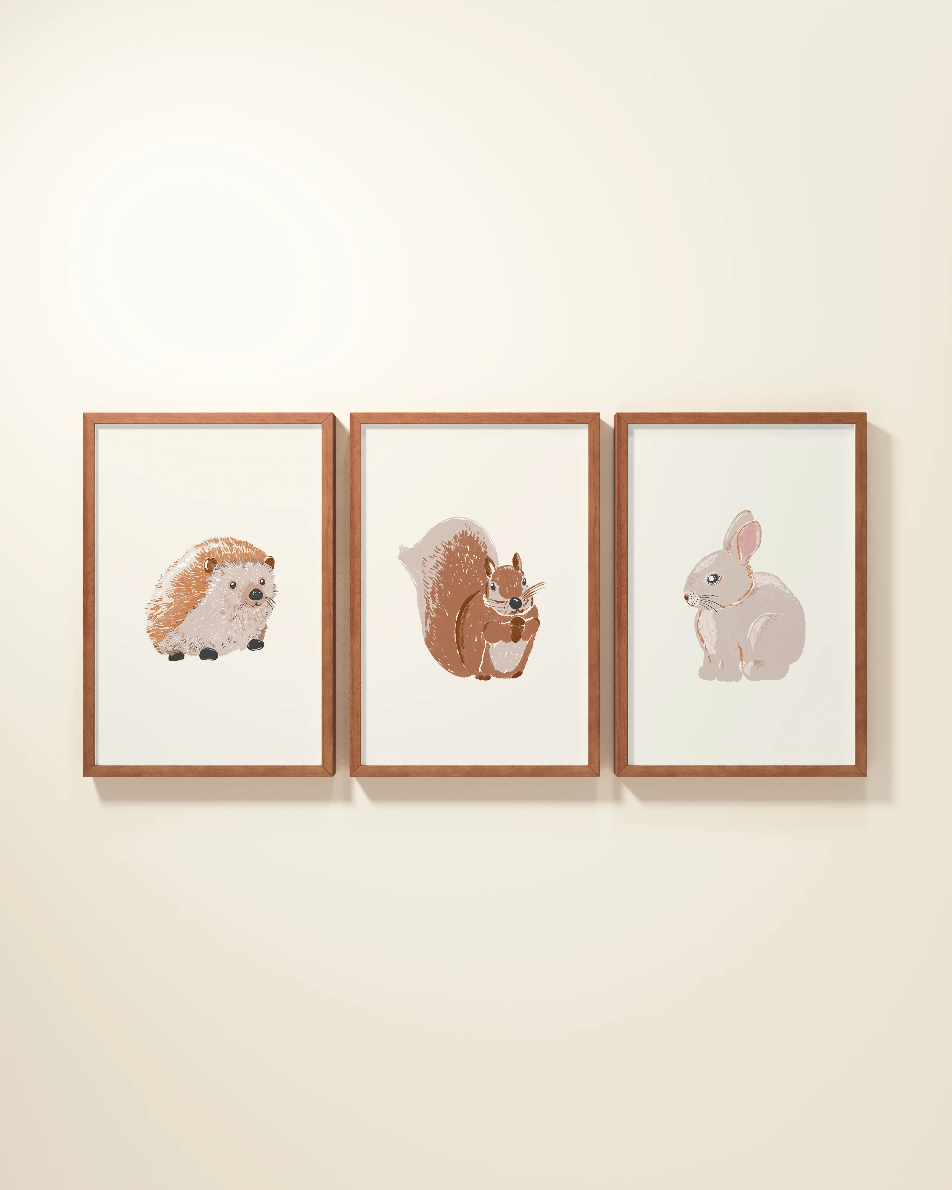 Woodland Animals Framed Wall Art Set - Image 9