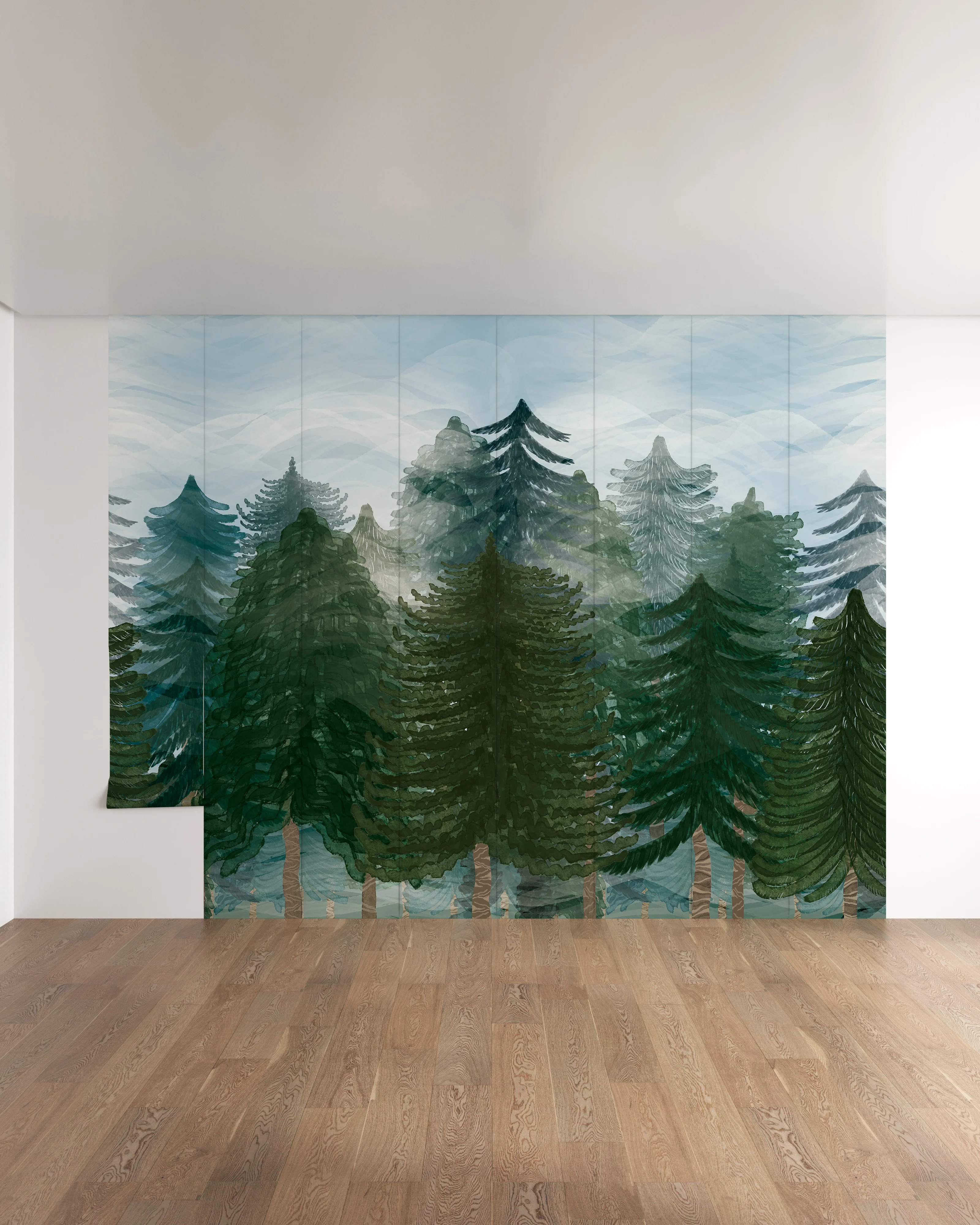 Evergreen Wall Mural - Image 5