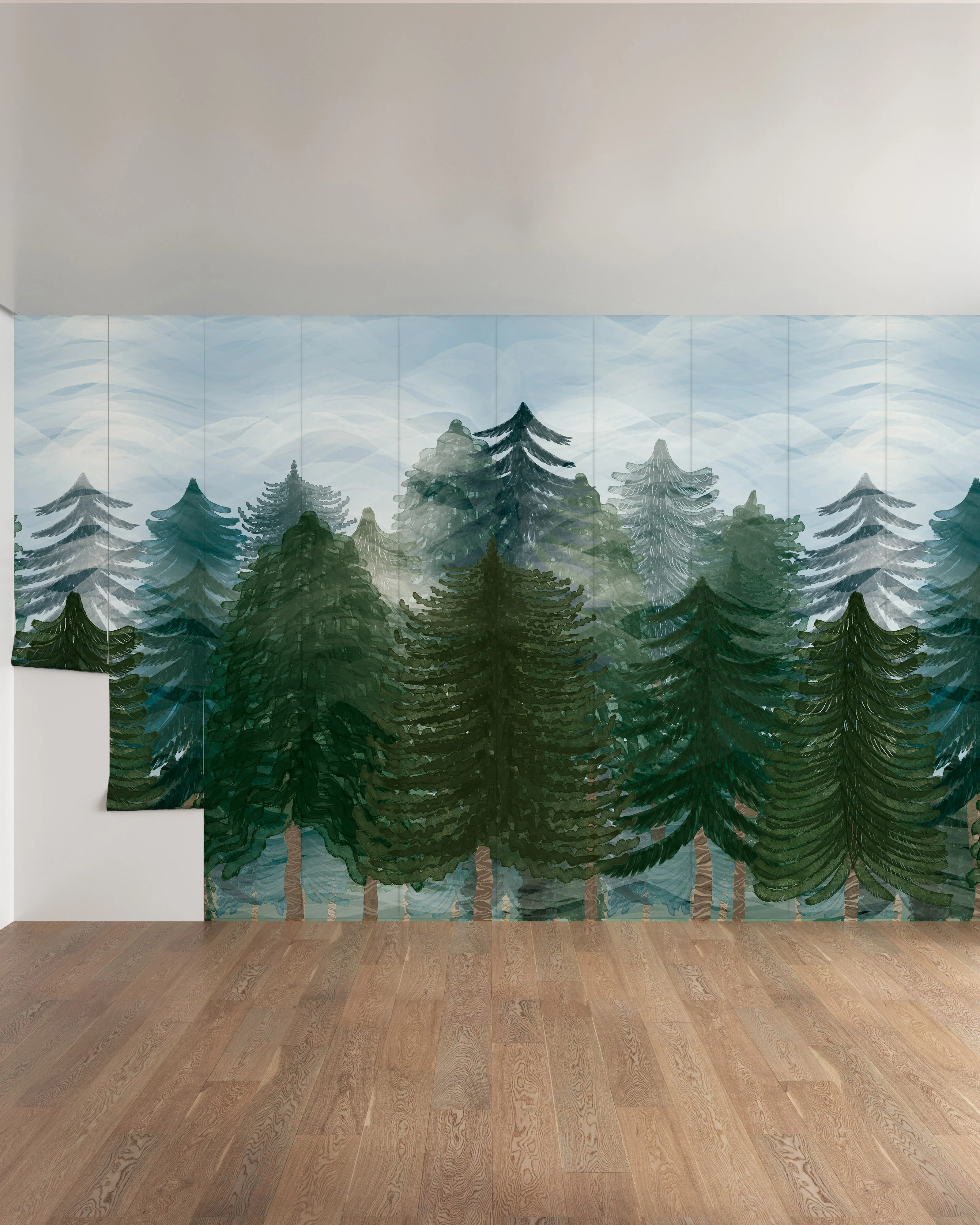 Evergreen Wall Mural - Image 6