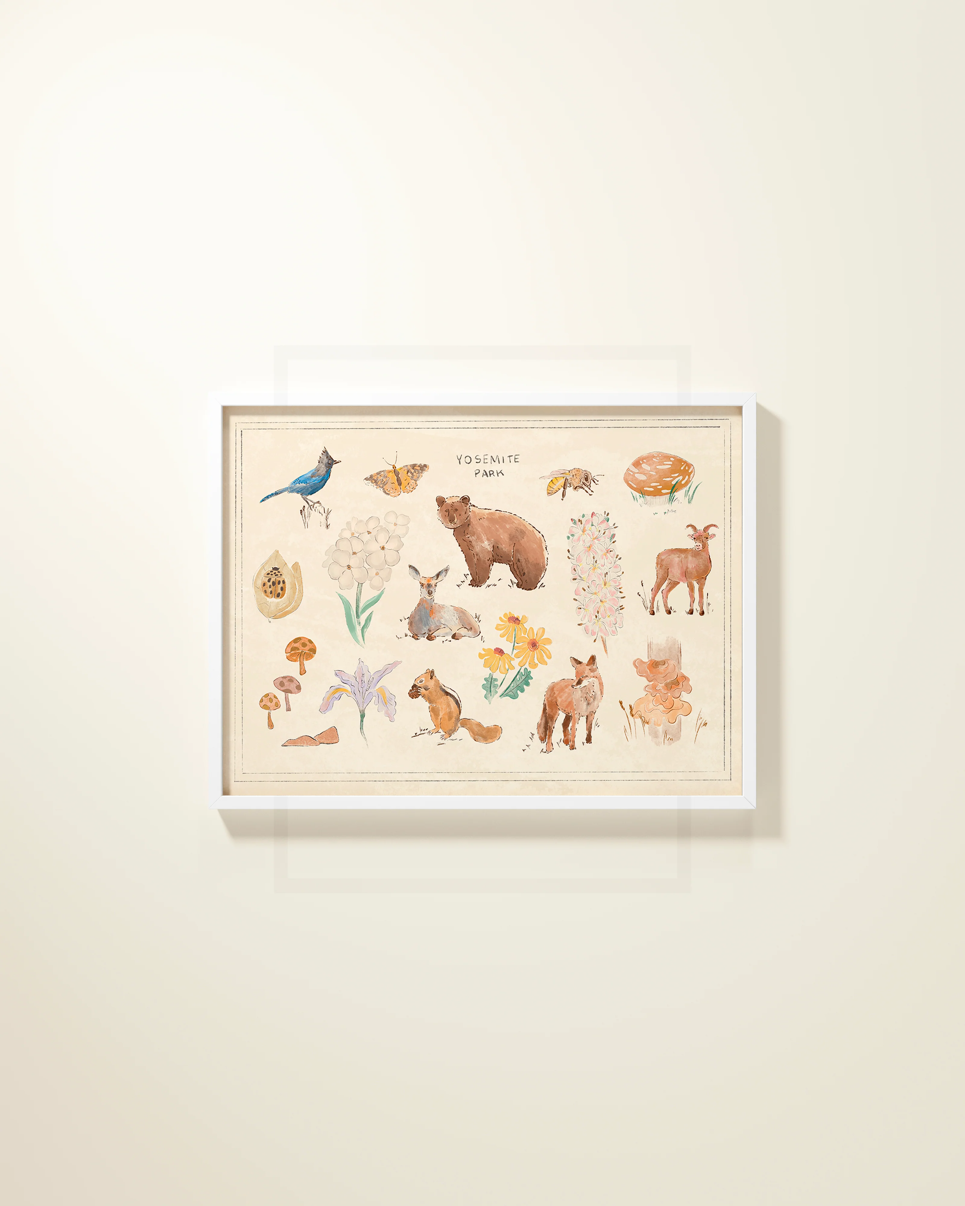 Yosemite Guidebook Framed Wall Art - Image 4