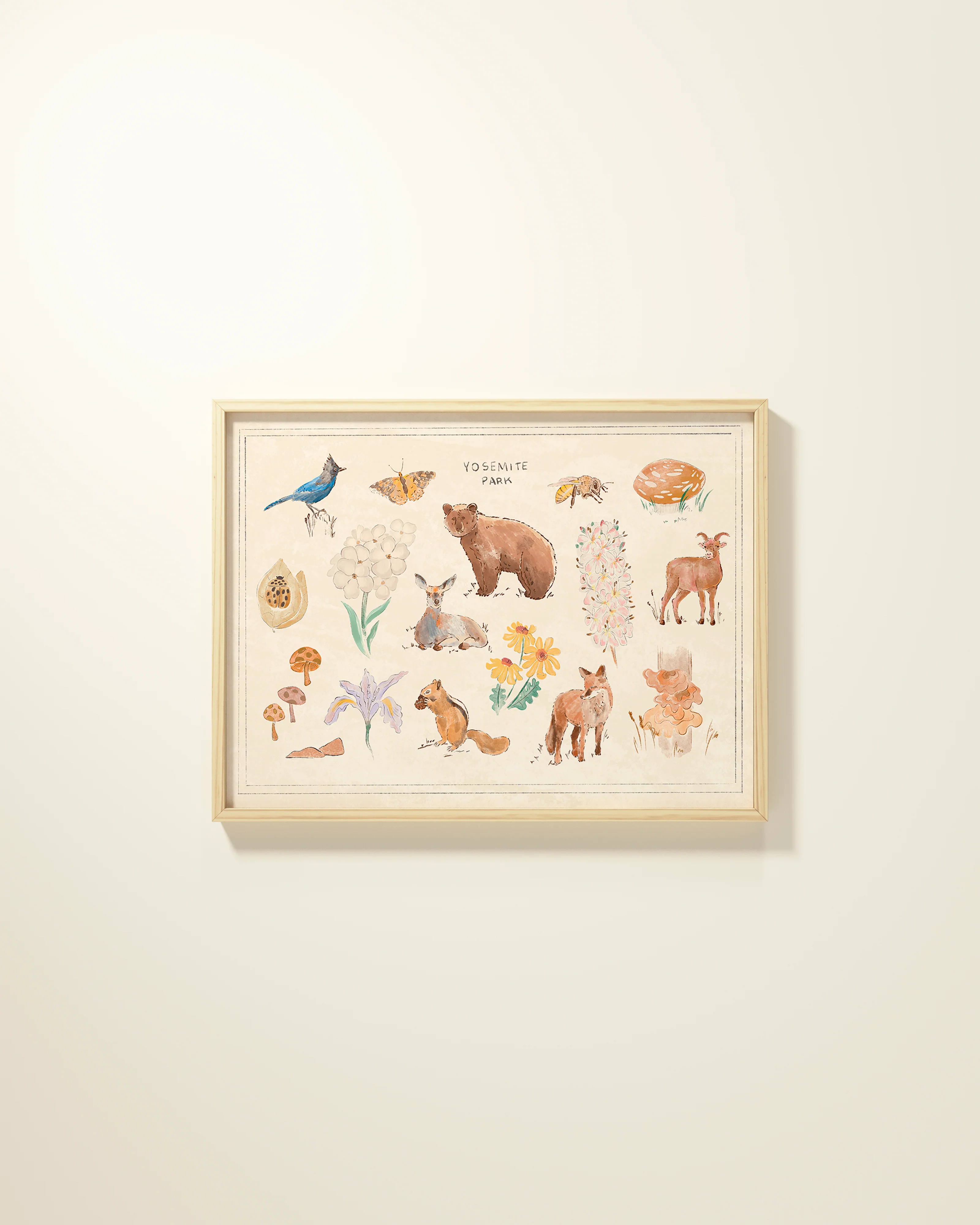 Yosemite Guidebook Framed Wall Art - Image 6