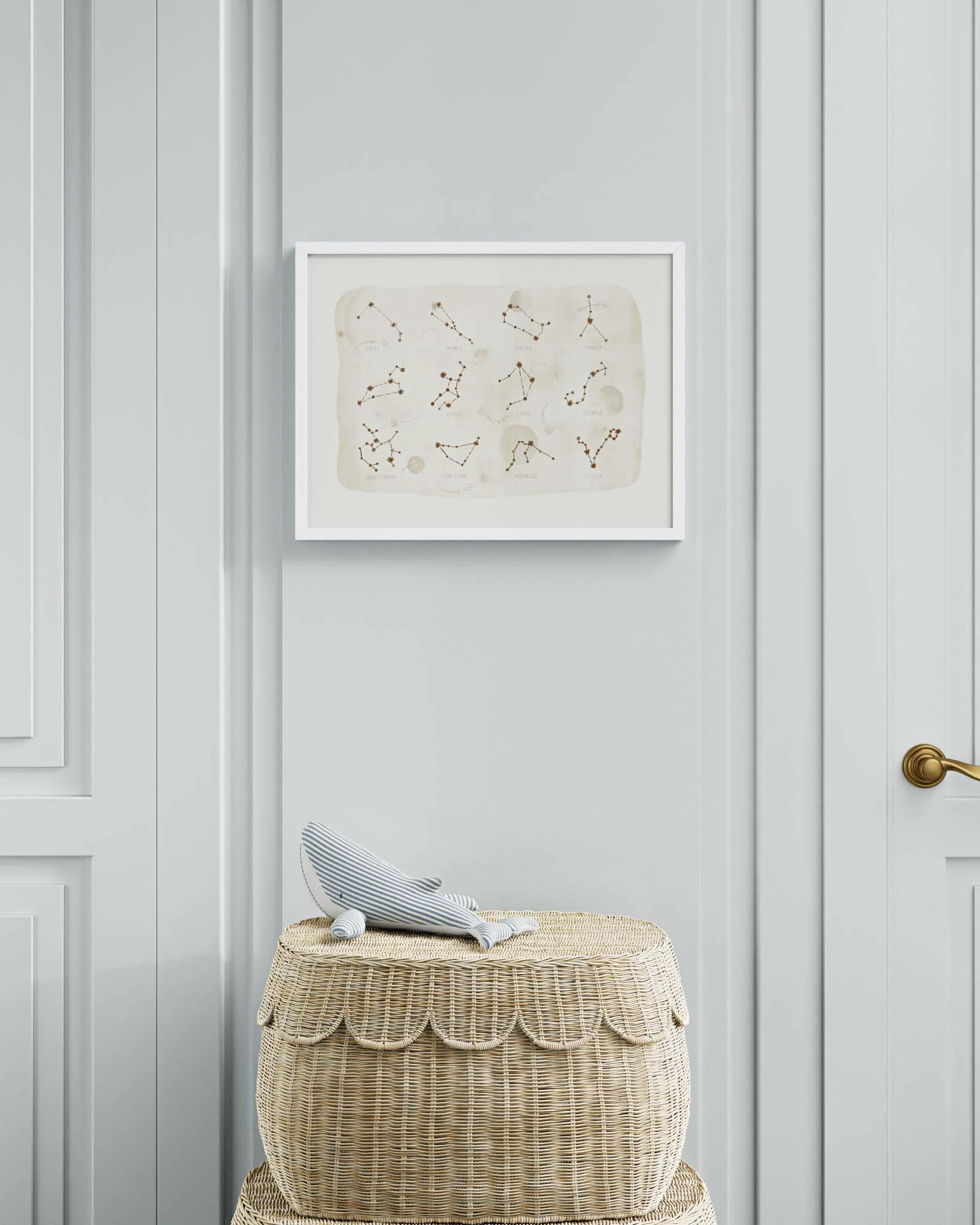 Zodiac Framed Wall Art