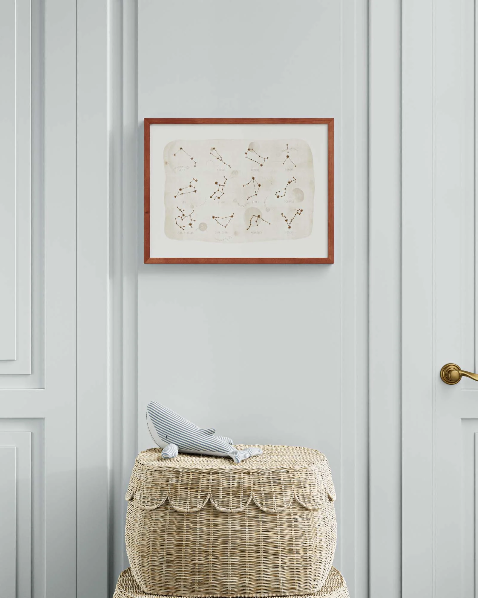 Zodiac Framed Wall Art - Image 5